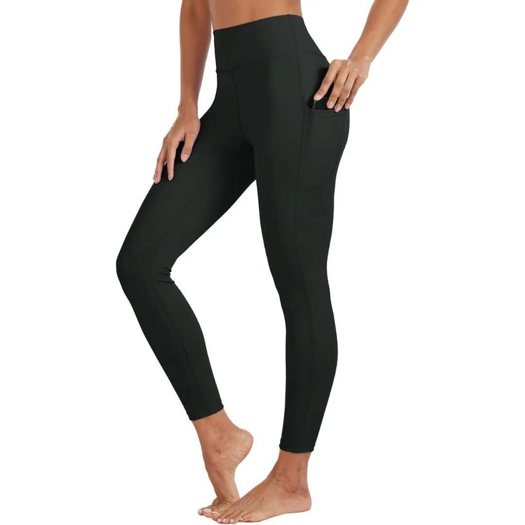 Women's High Waisted Leggings with Pockets Tummy Control Yoga Pants