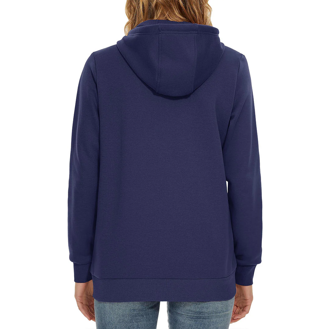 Women's Casual Lightweight  Fleece Hoodies Sportswear Jacket