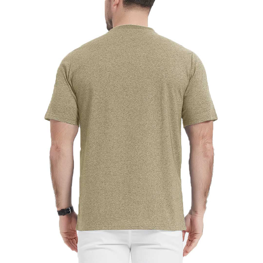 Men's Casual Cotton Henley Shirts