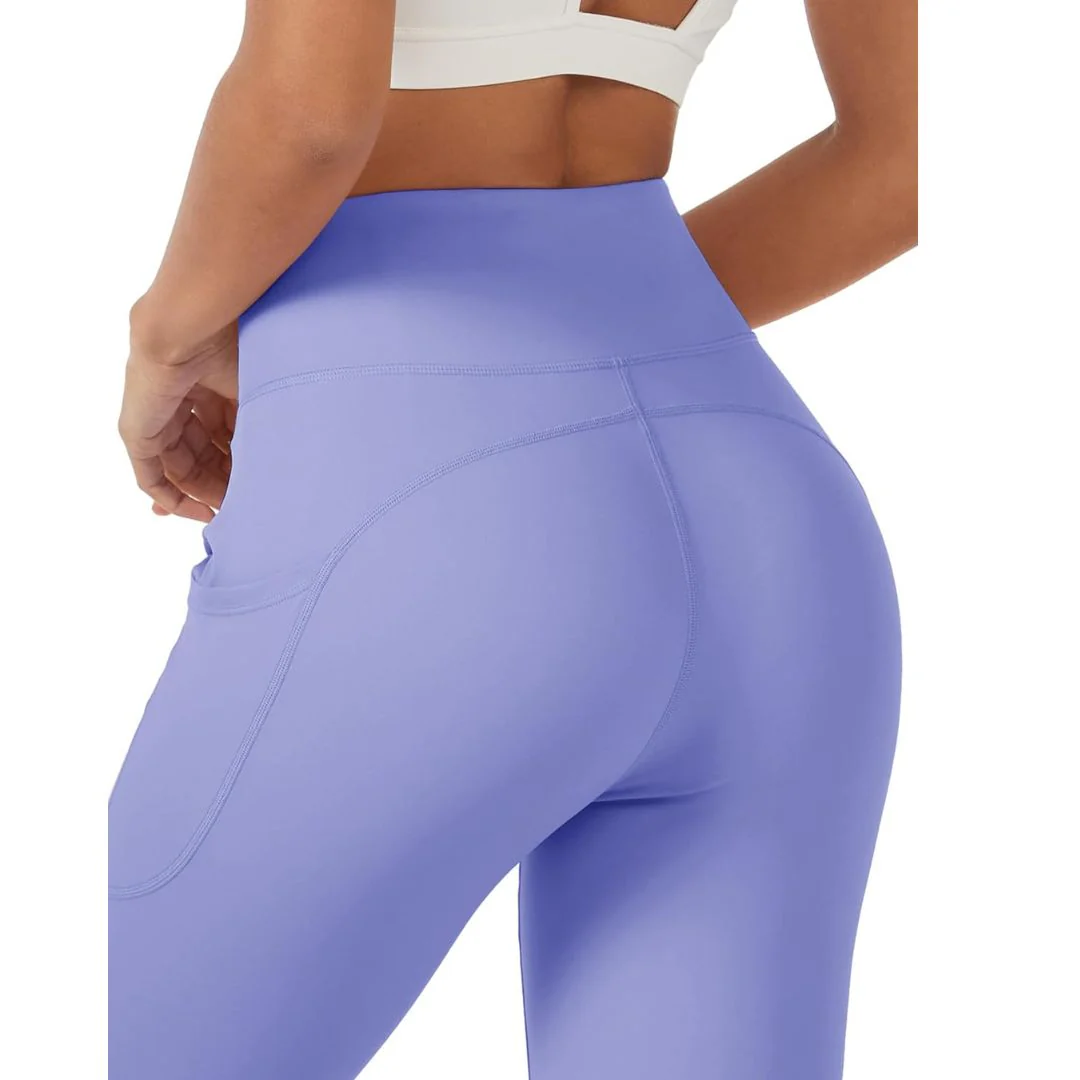 Women's High Waisted Leggings with Pockets Tummy Control Yoga Pants
