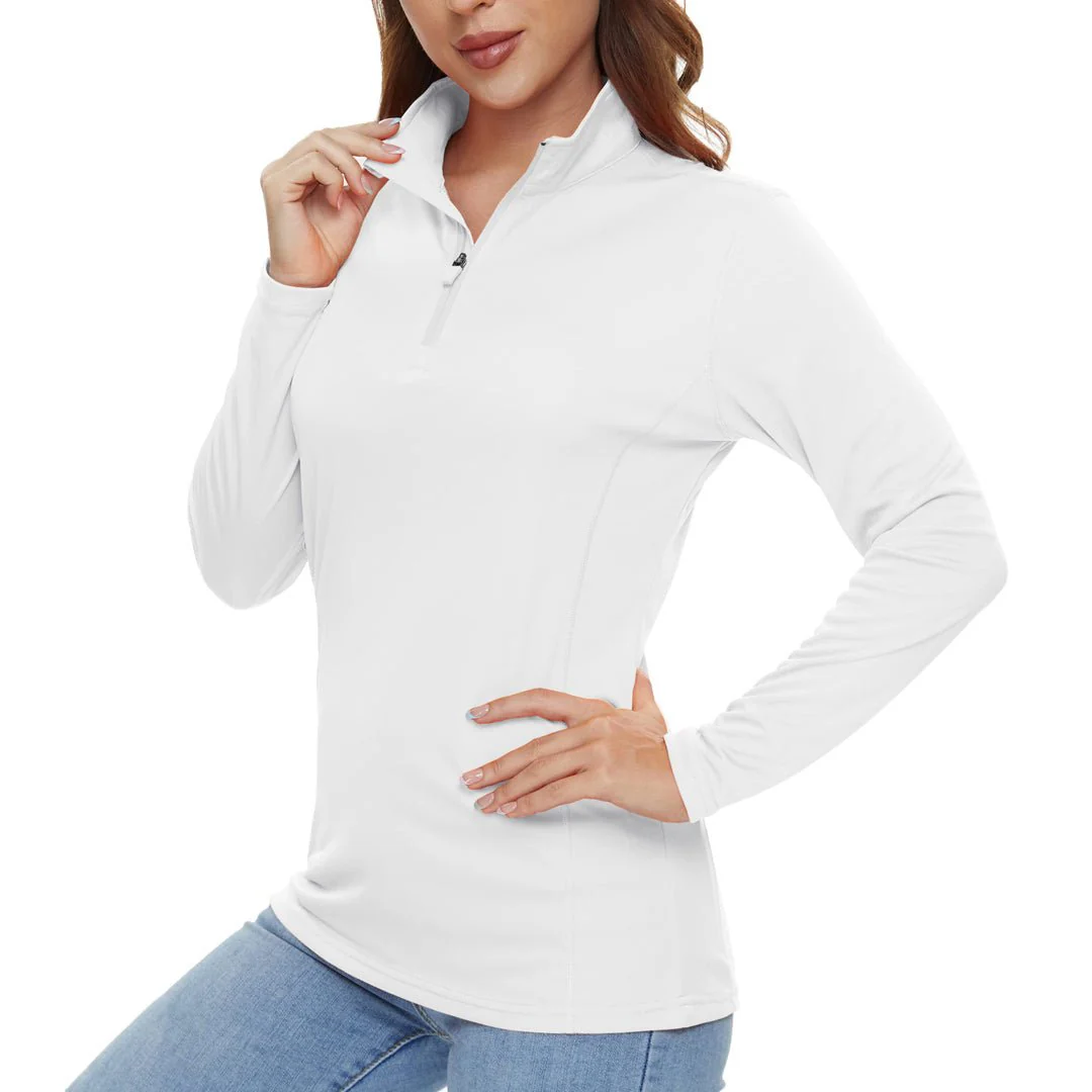Women's Sun Protection Hiking Golf Shirts Long Sleeve