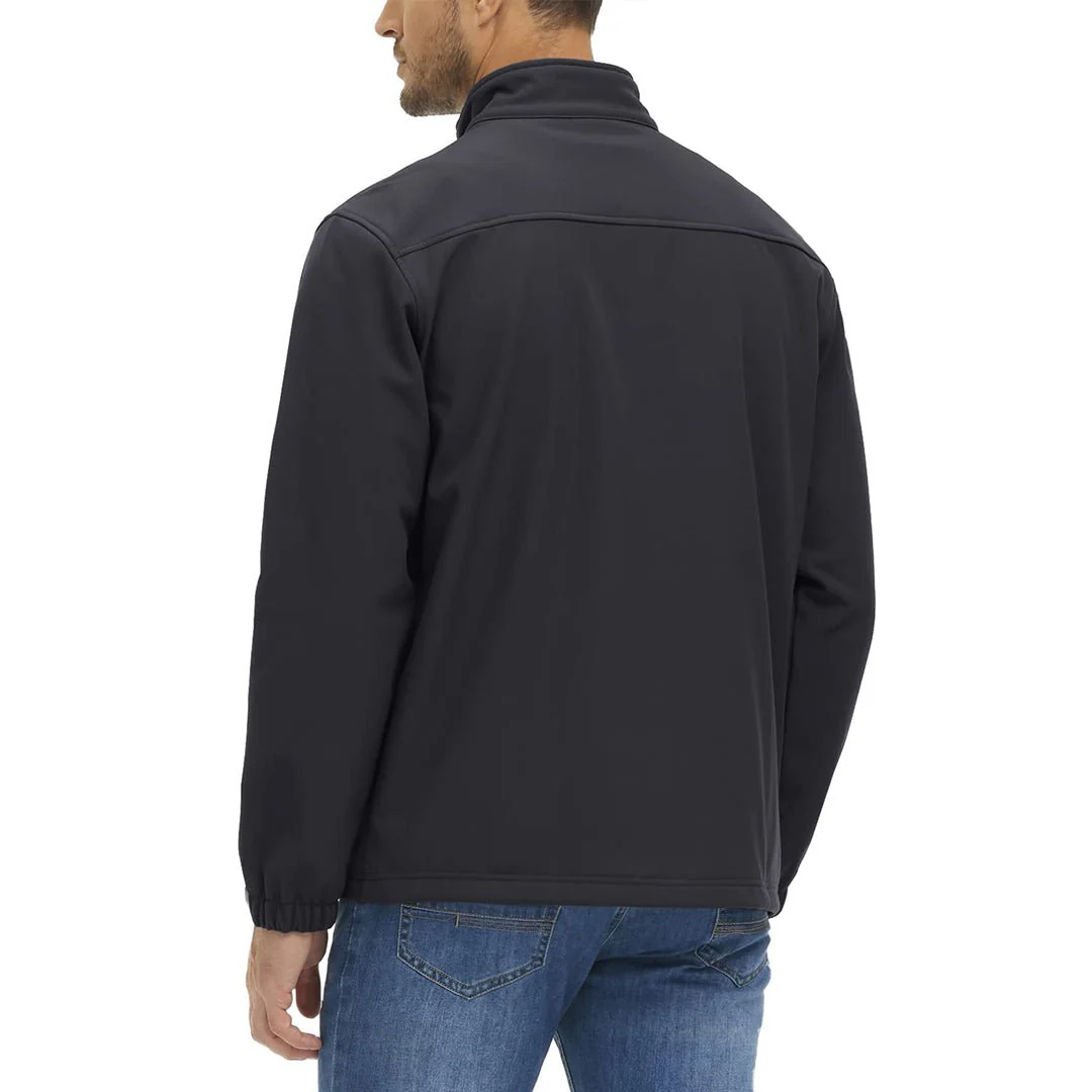 Men's Softshell Fleece Lined Water Resistant Outdoor Tactical Jackets
