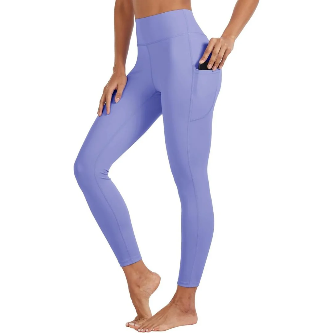 Women's High Waisted Leggings with Pockets Tummy Control Yoga Pants