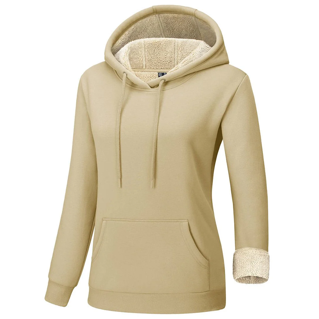 Women's Classic-Fit Cotton Fleece Hoodie