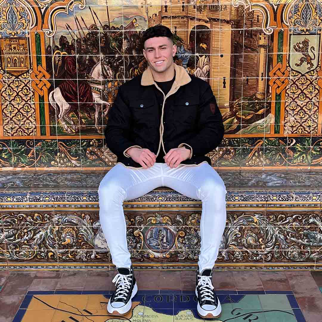 Men's Winter Jacket Sherpa Fleece Lined Cargo Coat with Multi Pockets