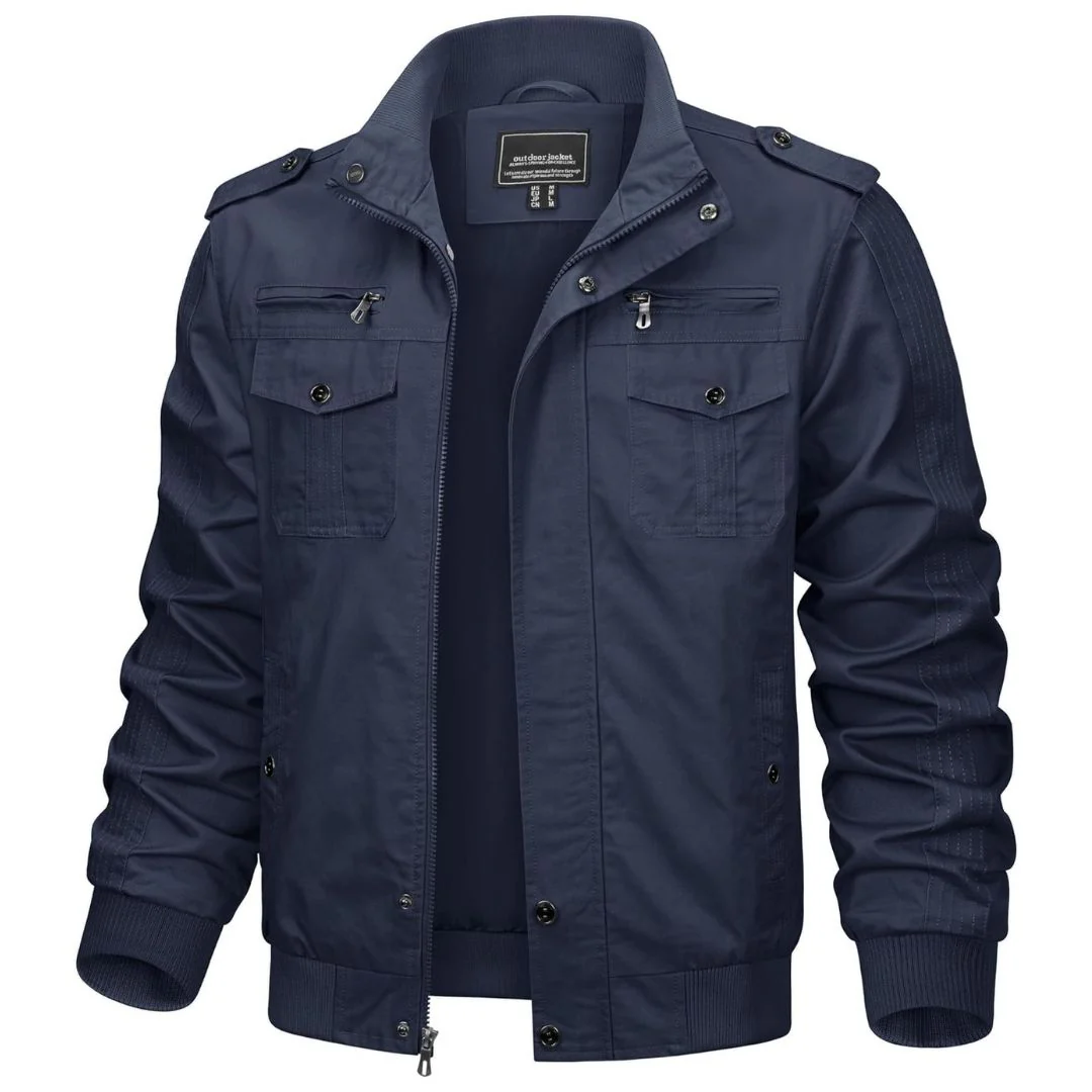 Men's Military Lightweight Cargo Army Fall Tactical Jacket Windbreaker