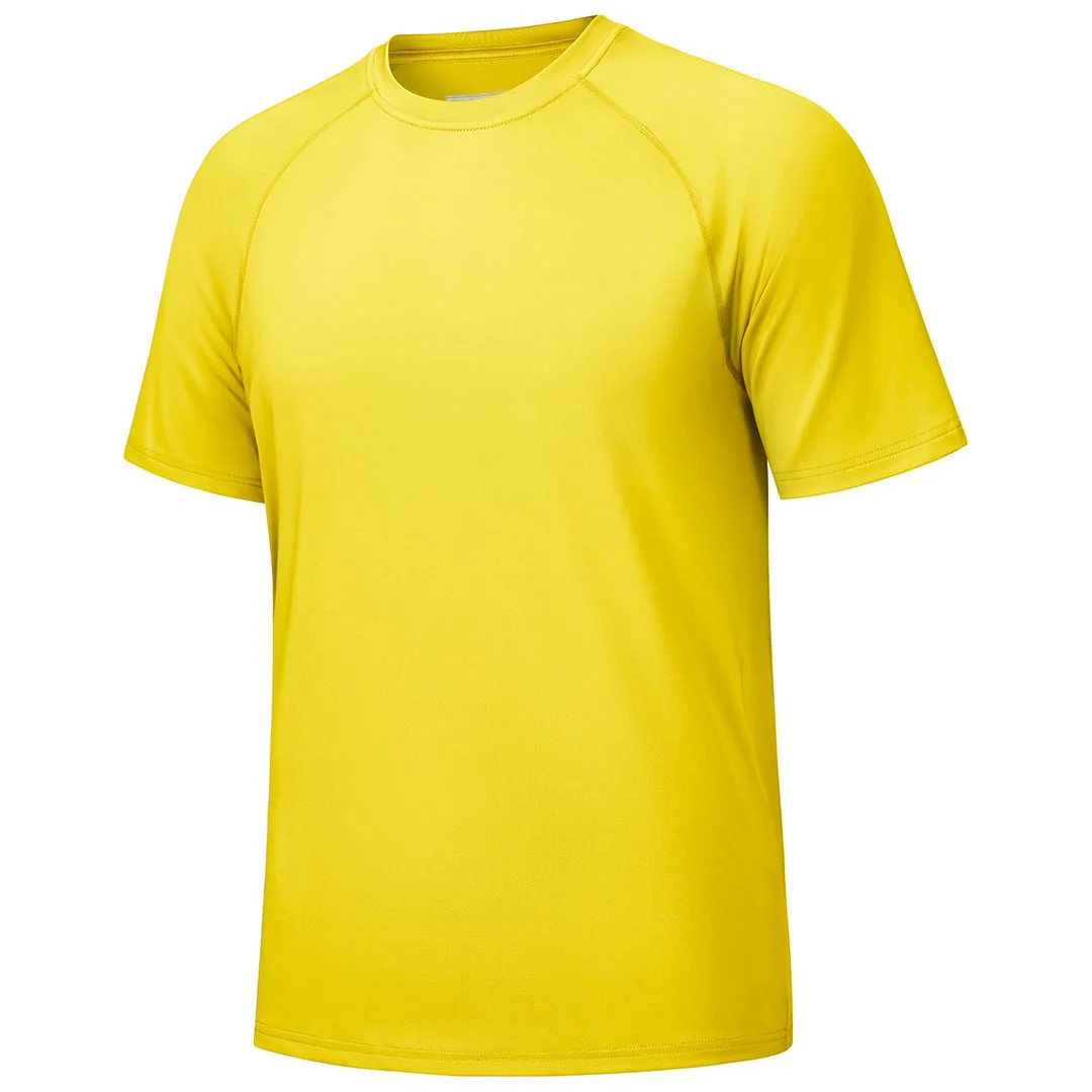 Men's UPF 80+ Breathable Quick-Dry Outdoor Swim T-Shirt