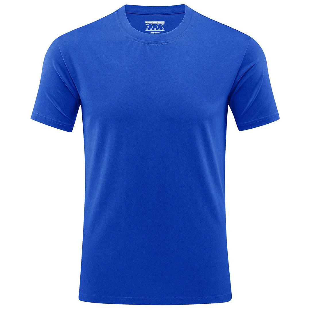 Men's Casual Crew Neck Cotton T-Shirt