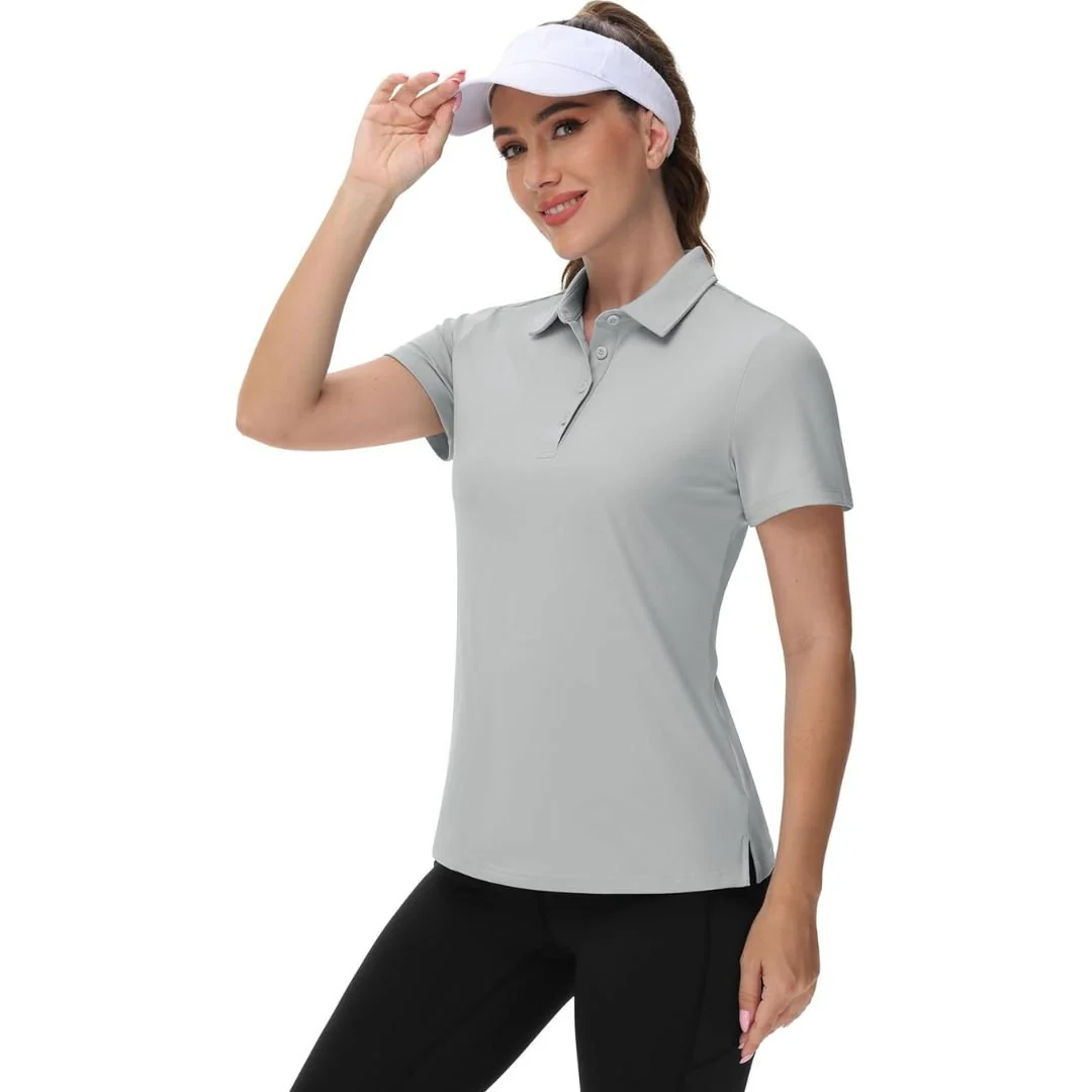 Women's UPF 50+ Sun Protection Golf Quick-Dry Polo Shirts