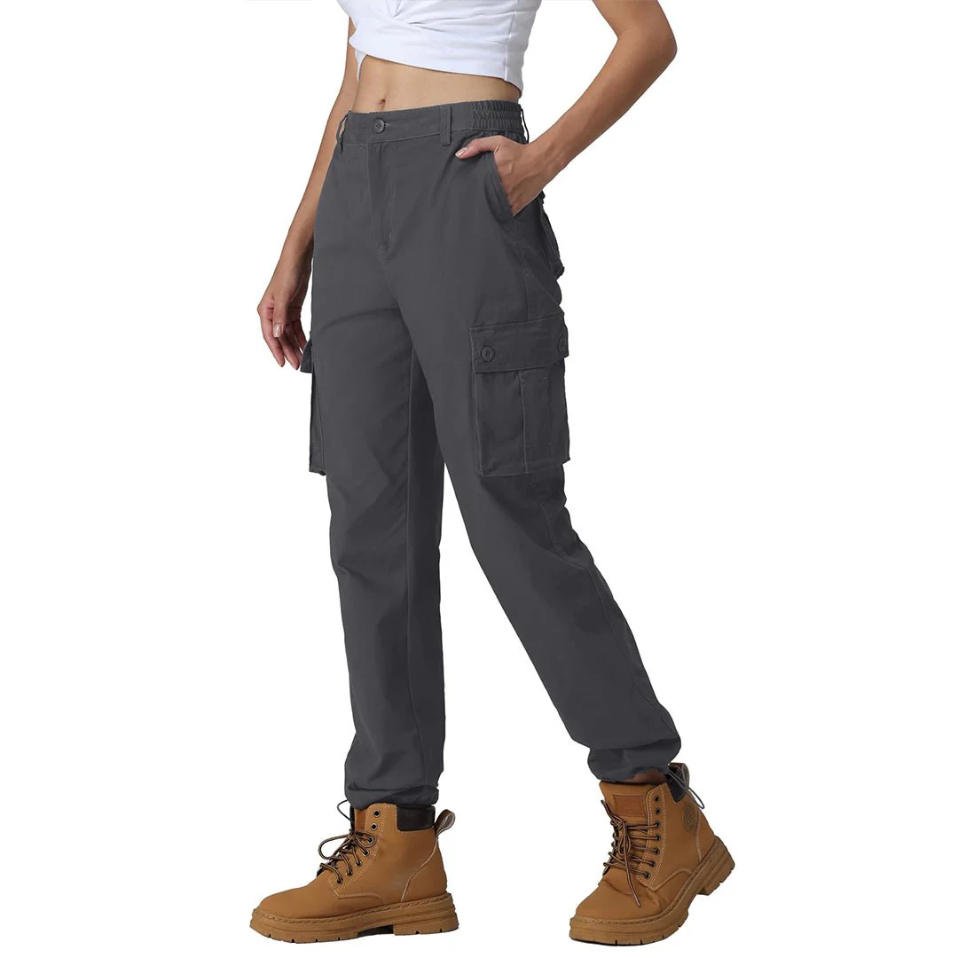 Women's 6 Multiple Pockets Cargo Pants