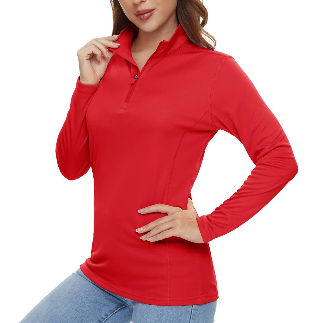 Women's Sun Protection Hiking Golf Shirts Long Sleeve