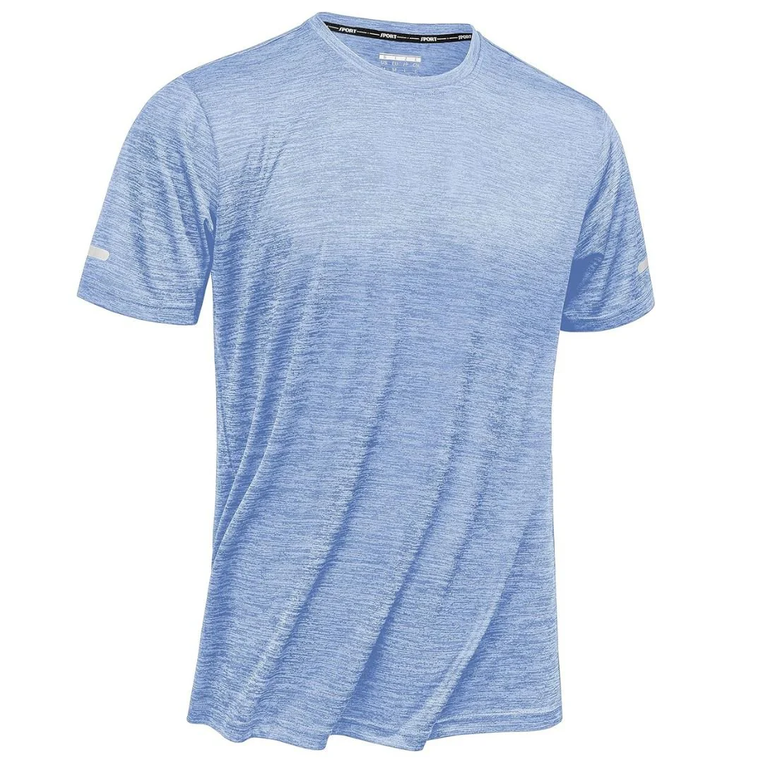 Men's Quick-Dry Workout Crew Neck T-Shirt