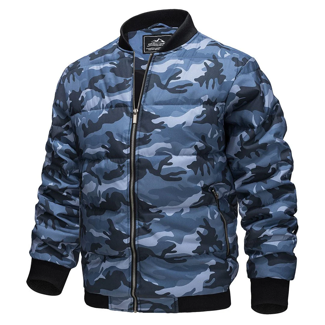 Men's Quilted Puffer Jacket Lightweight Water-Resistant Warm Winter Coat
