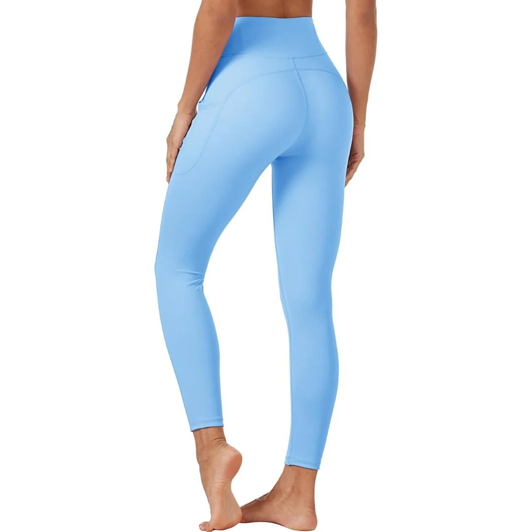 Women's High Waisted Leggings with Pockets Tummy Control Yoga Pants