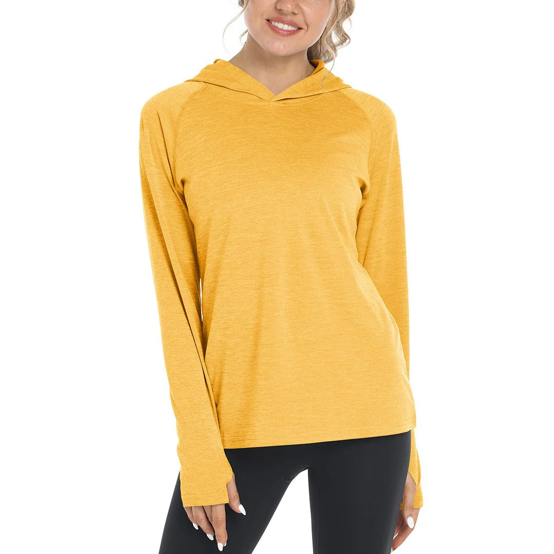 Women's Quick Dry UPF 50+ Hoodie Long Sleeve Shirts