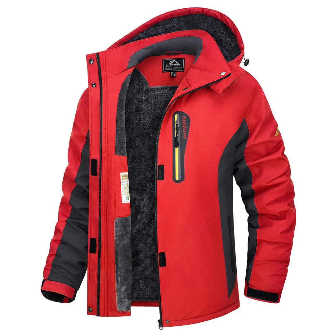 Women's Skiing Jacket Water-Resistant Windbreaker SoftShell Hooded Coats
