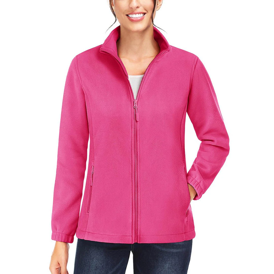 Women's Fleece Full Zip Lightweight Jacket