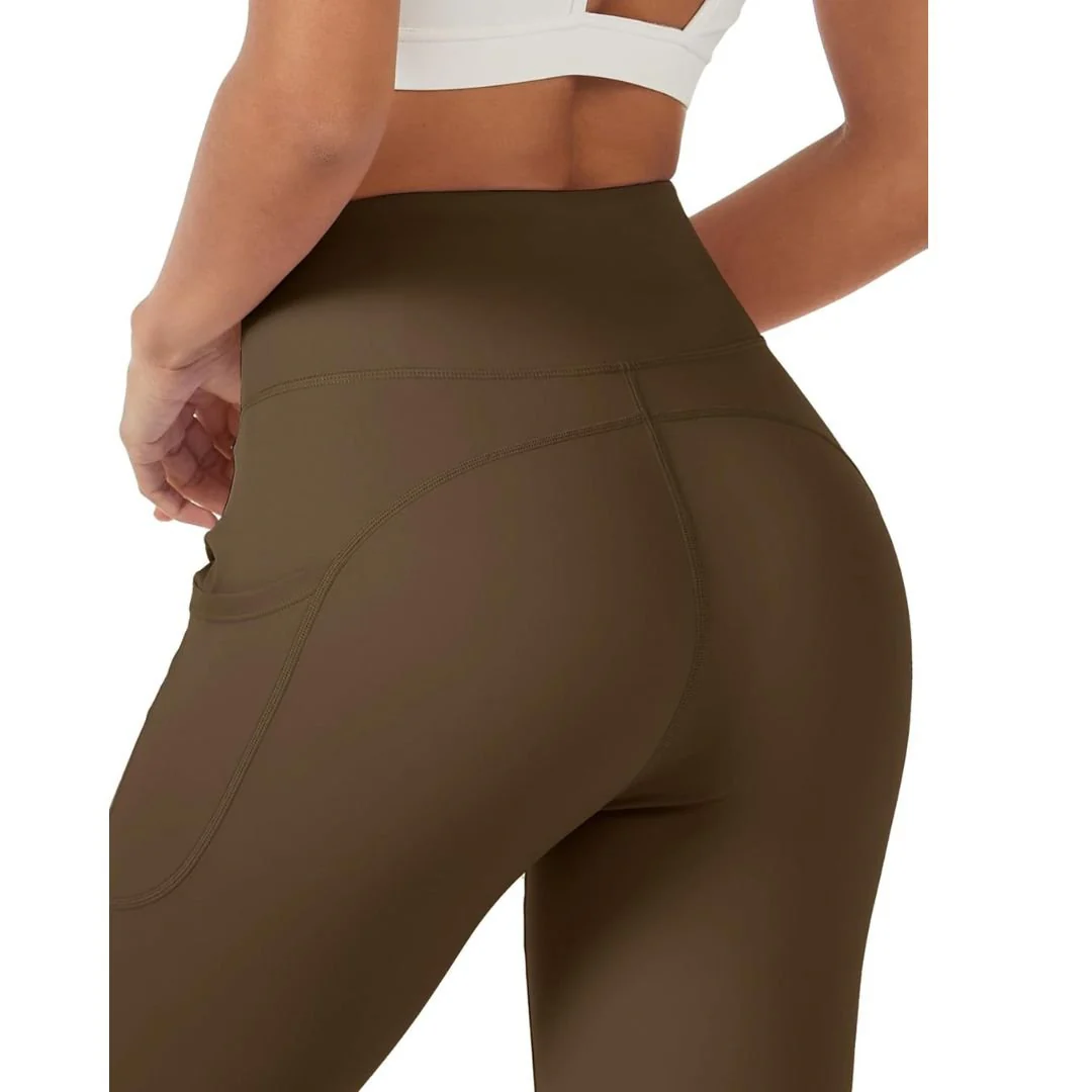 Women's High Waisted Leggings with Pockets Tummy Control Yoga Pants