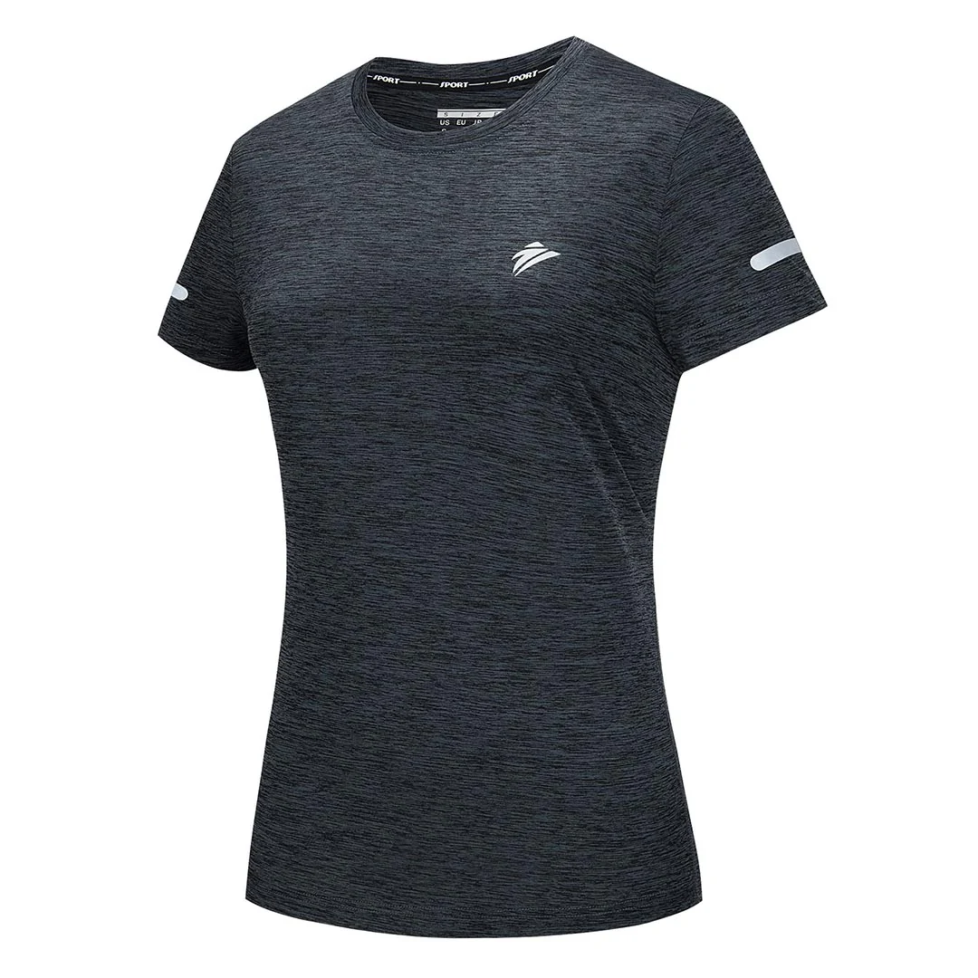 Women's Hiking Running Quick Dry Crew Neck Shirts