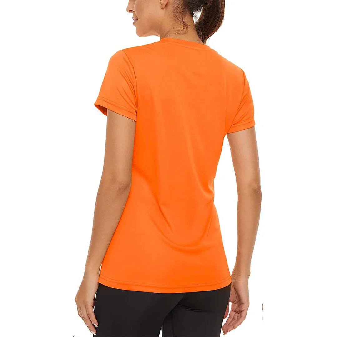 Women's Sun Protection Quick Dry Outdoor Yoga Running T-shirts