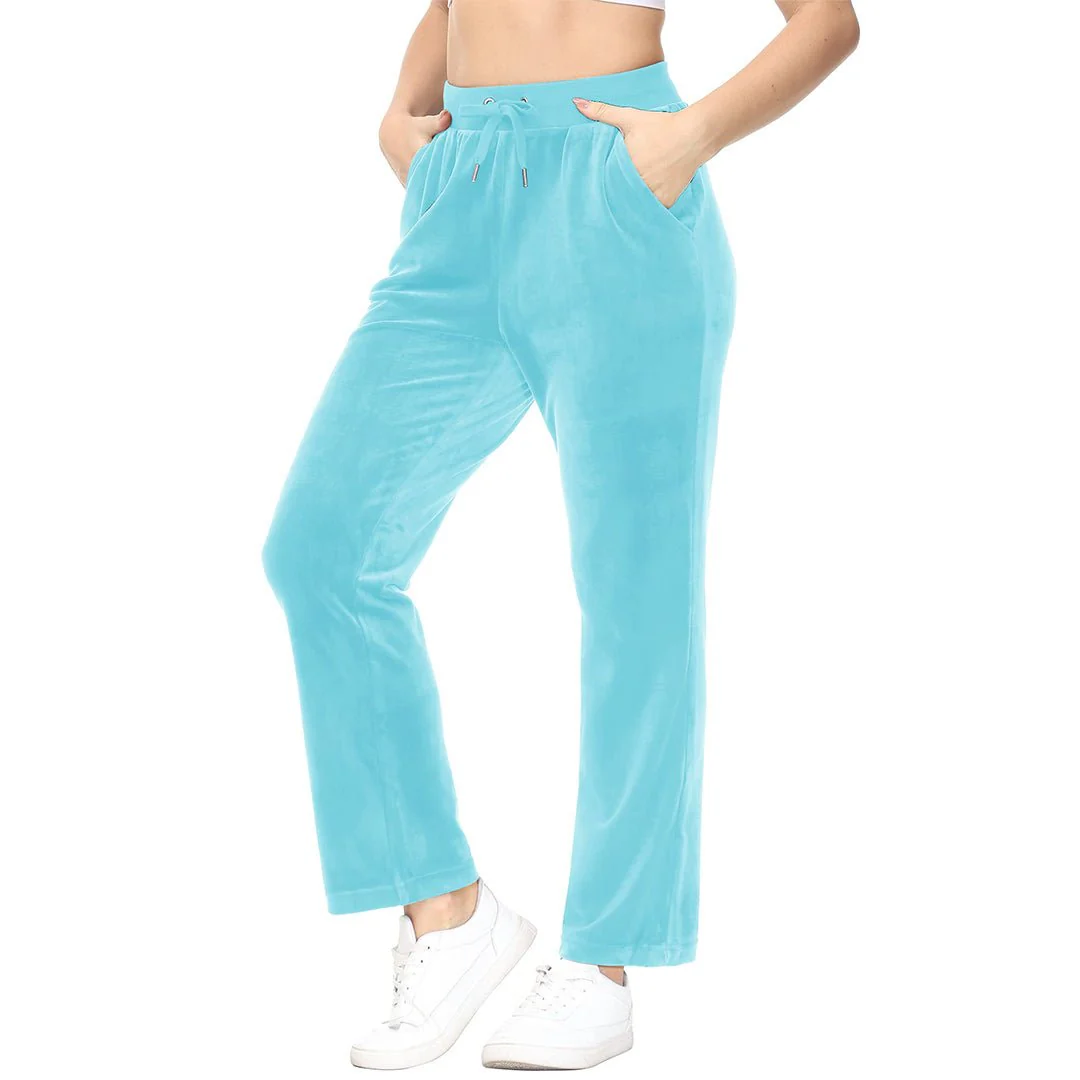 Women's Velvet Casual Jogger Sweatpants