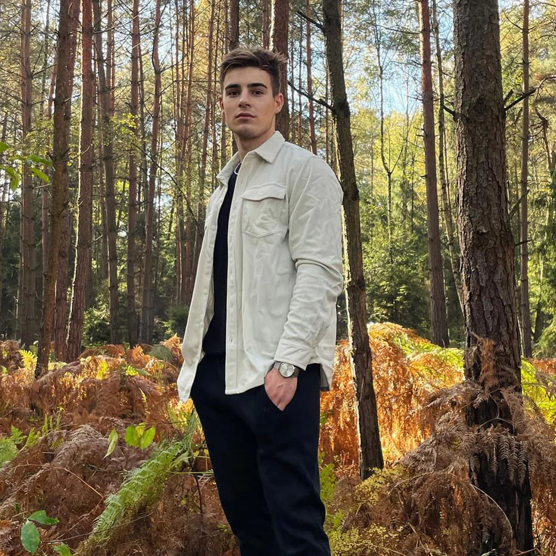 Men's Casual Shacket Lightweight Corduroy Shirt Jacket