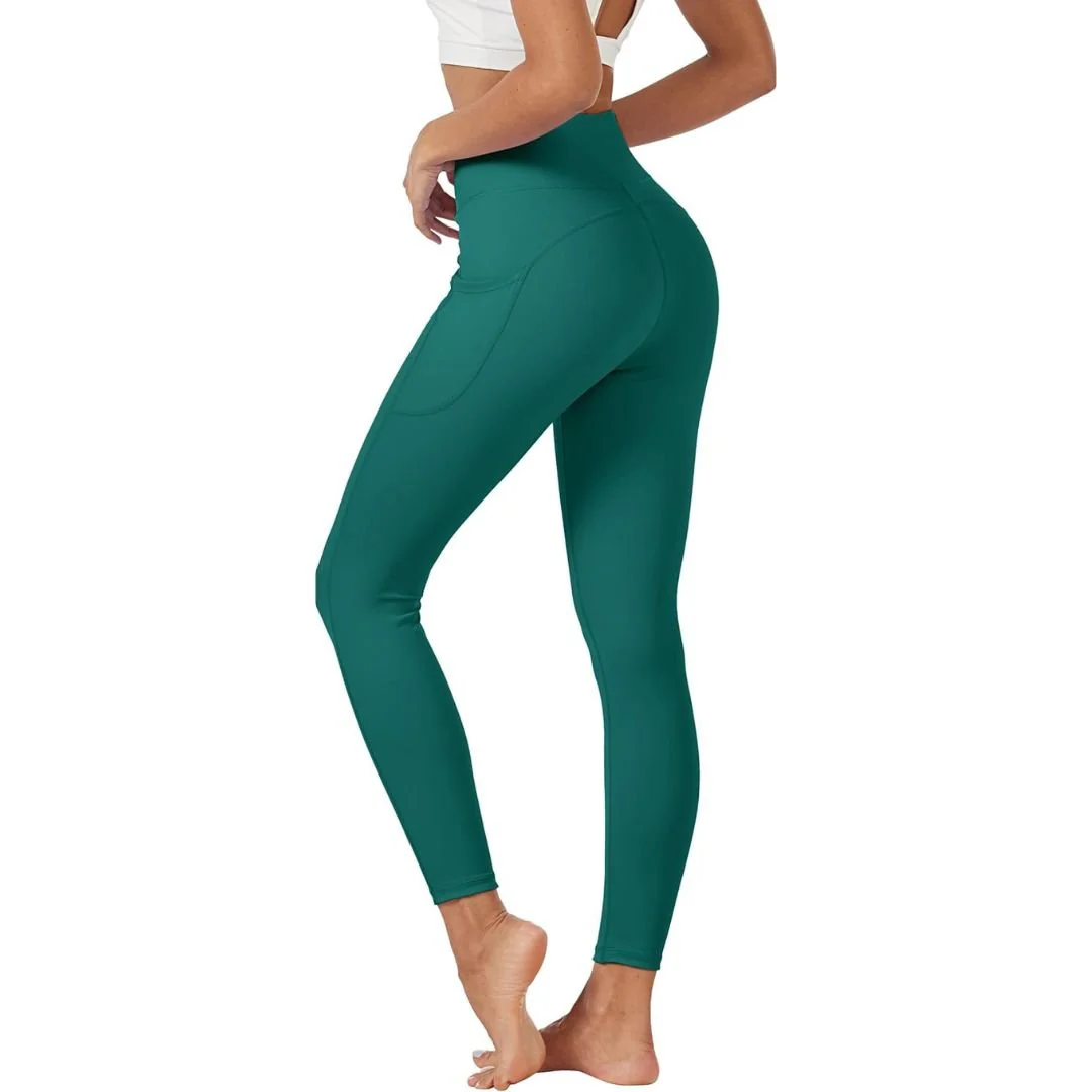 Women's High Waisted Leggings with Pockets Tummy Control Yoga Pants