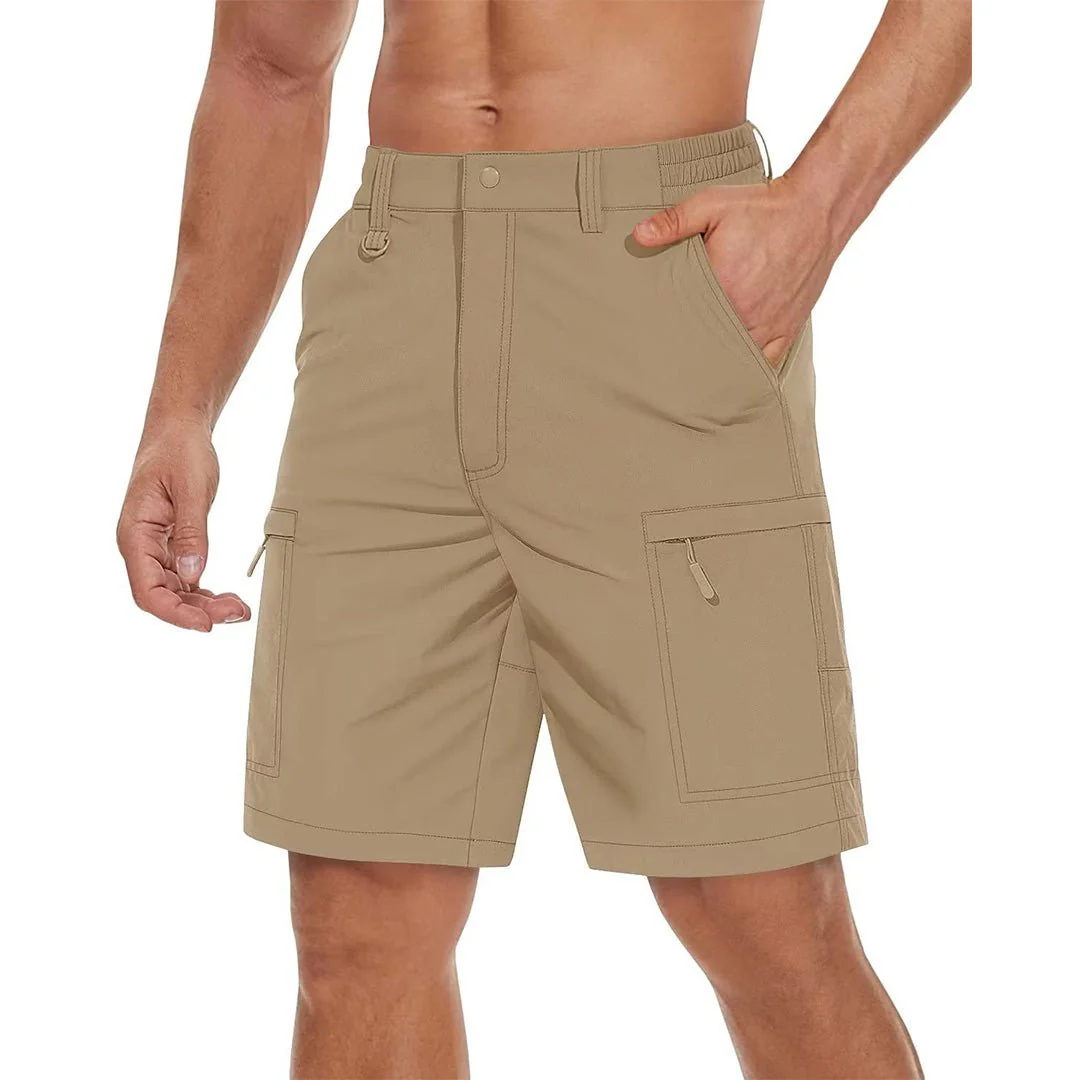 Men's Casual Quick-Dry 5 Pockets Cargo Short