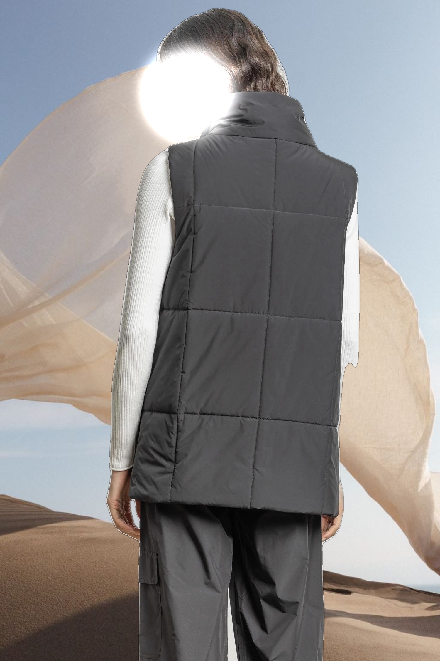 Nylon Long Vest