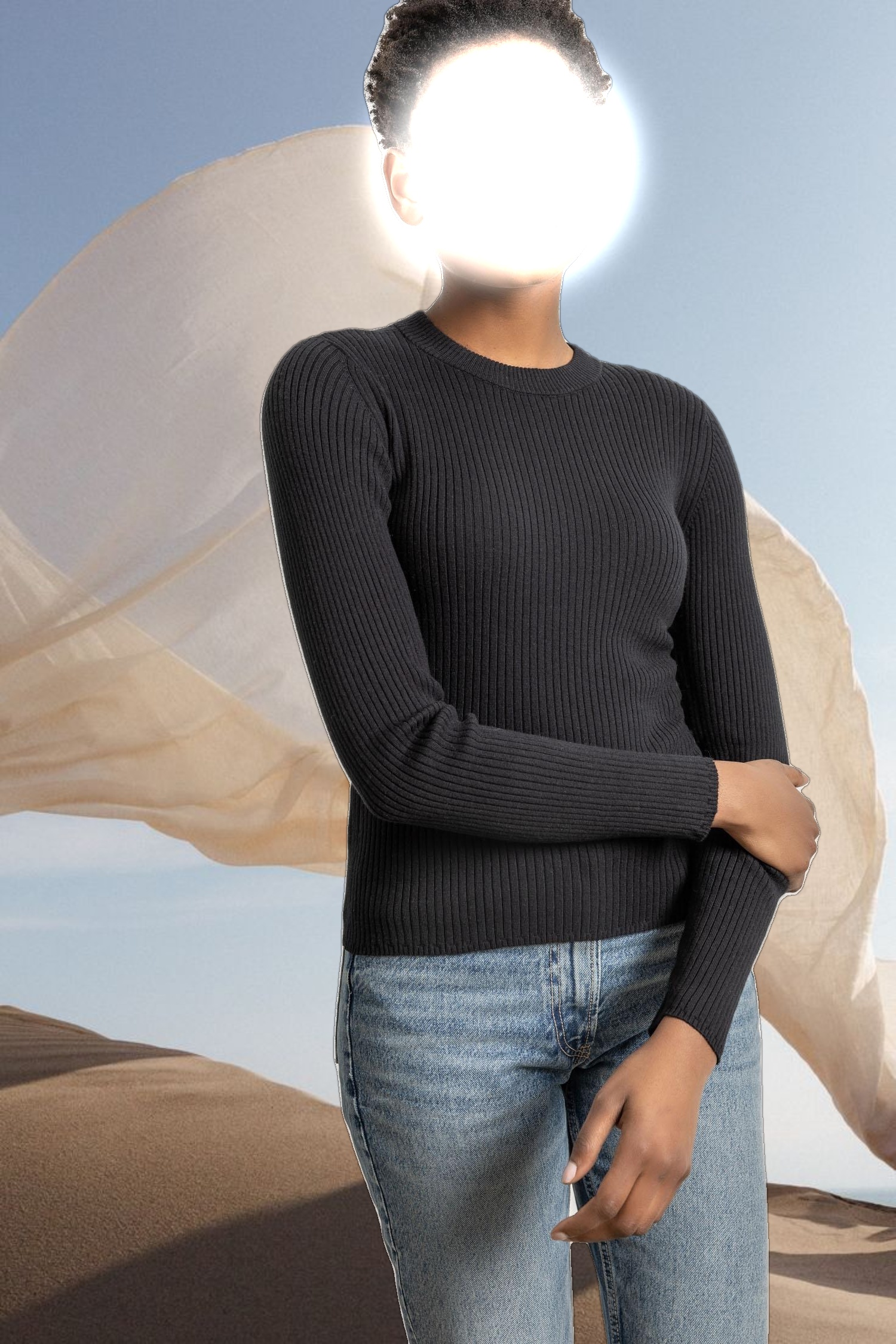 Striped Crewneck Sweater