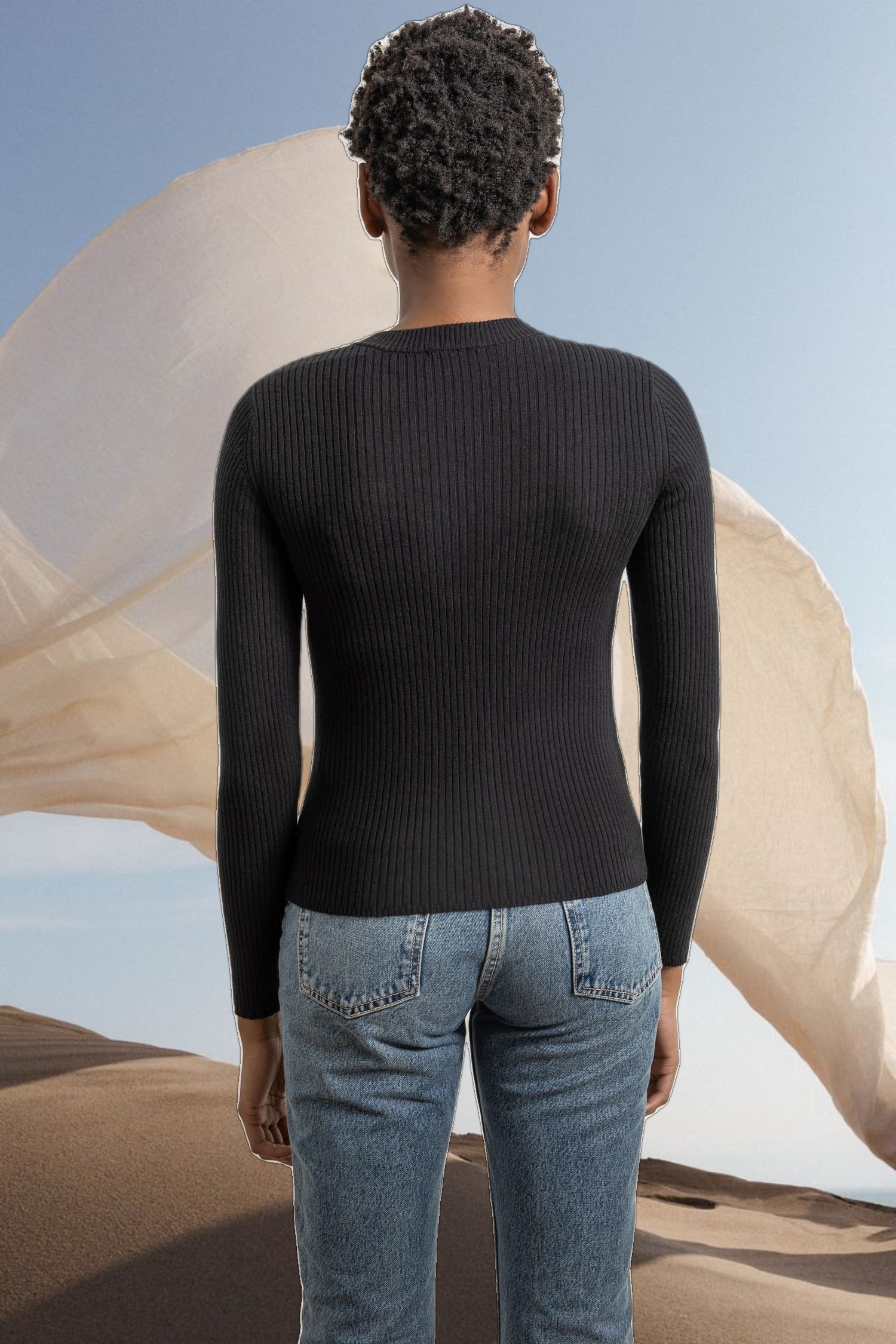 Striped Crewneck Sweater