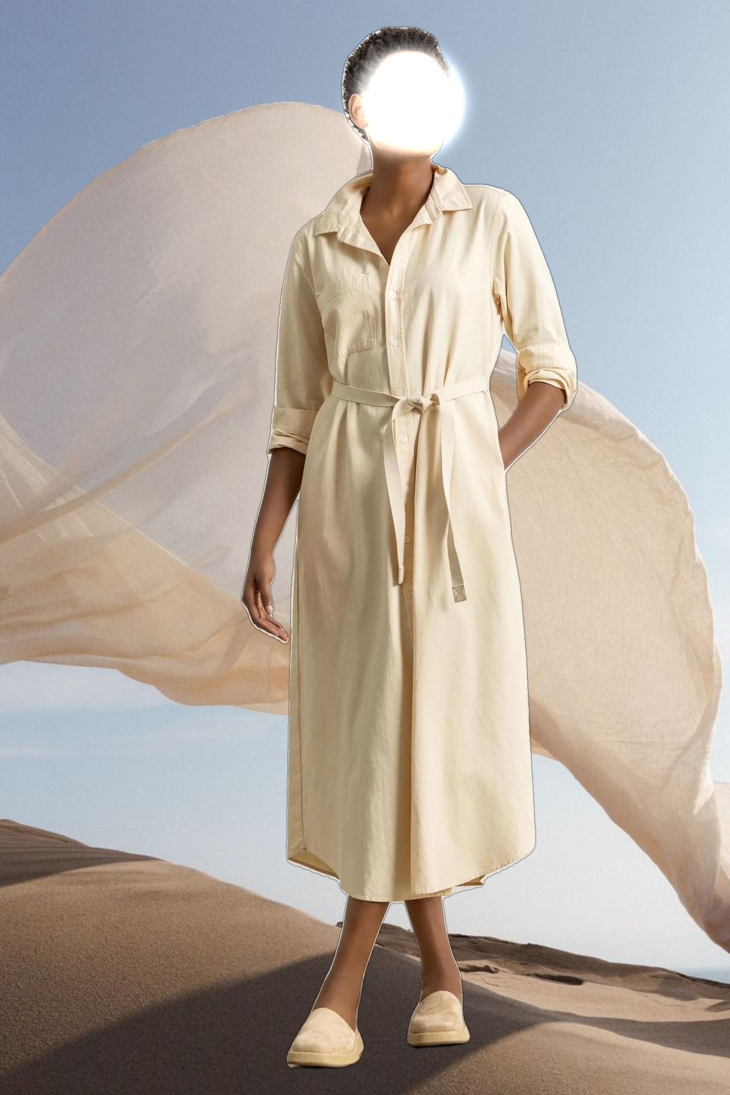 Maxi Shirt Dress