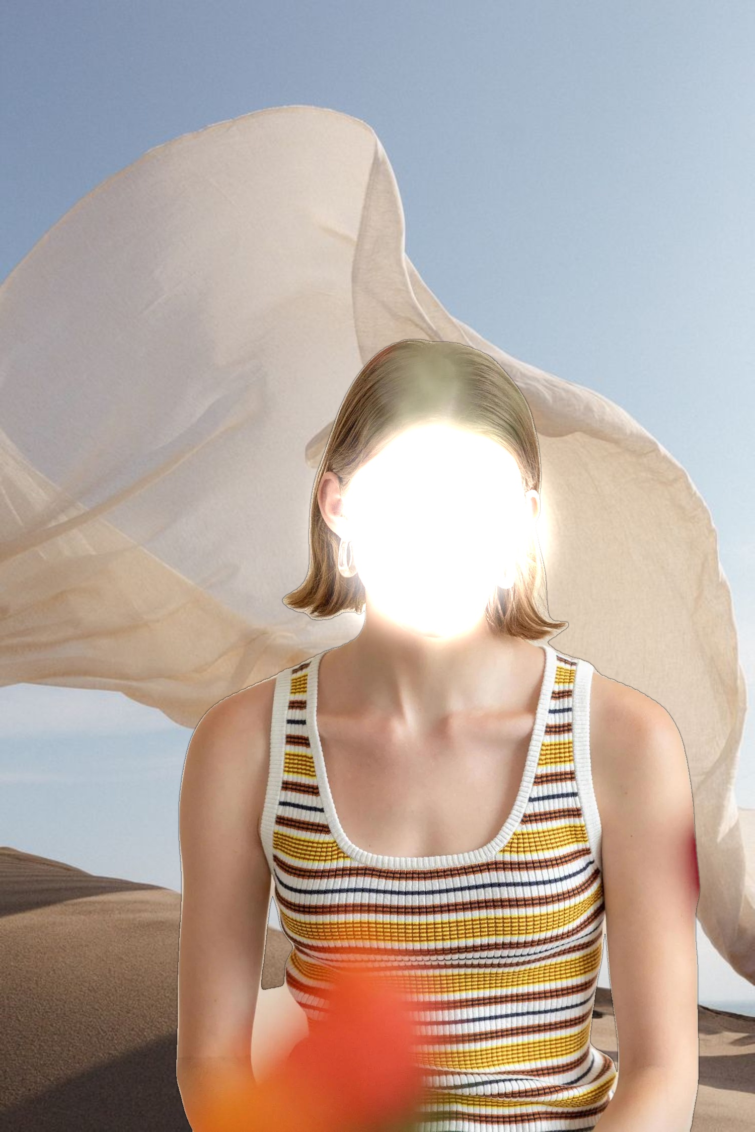 Striped Scoop Neck Tank