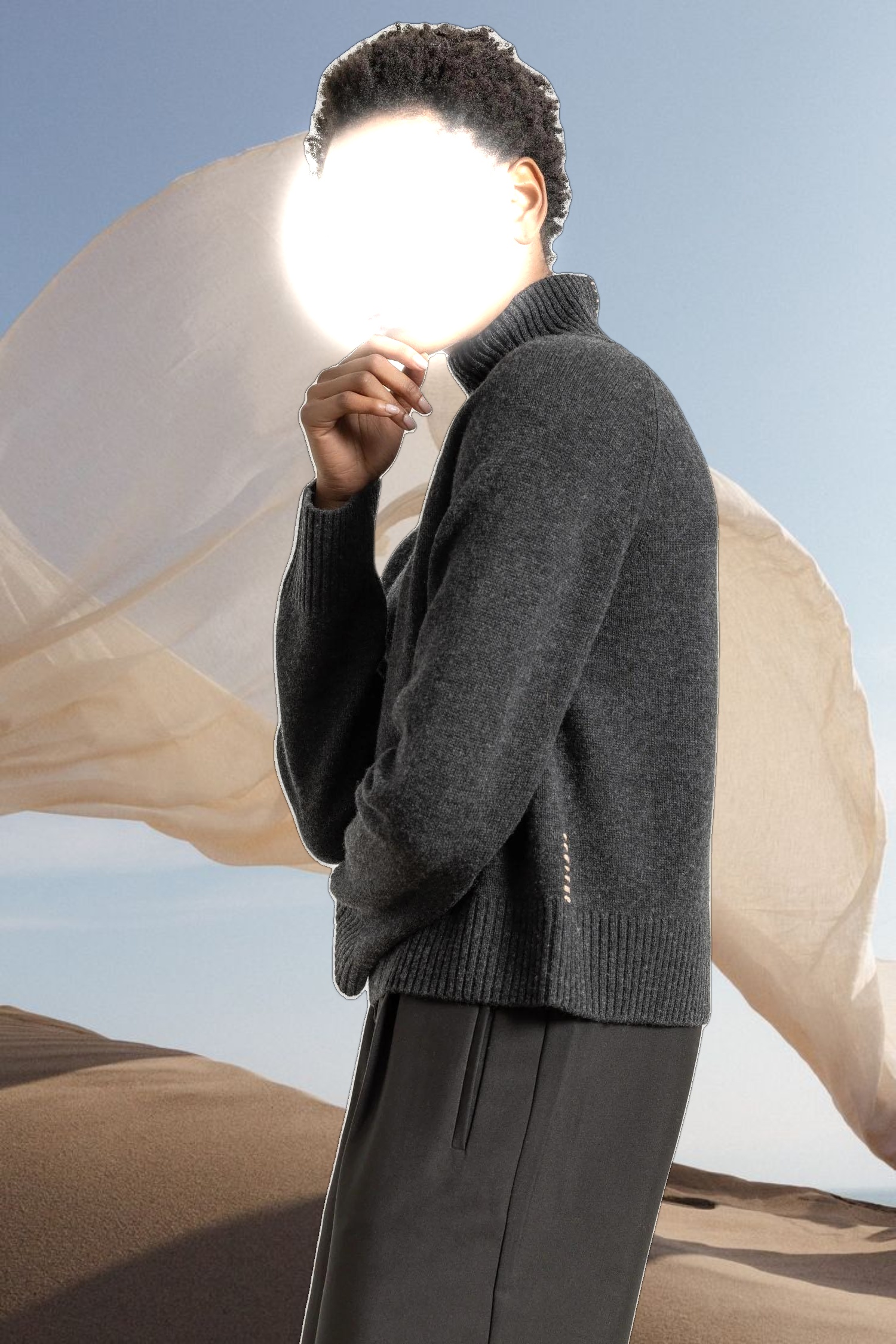 Full Sleeve Turtleneck Sweater