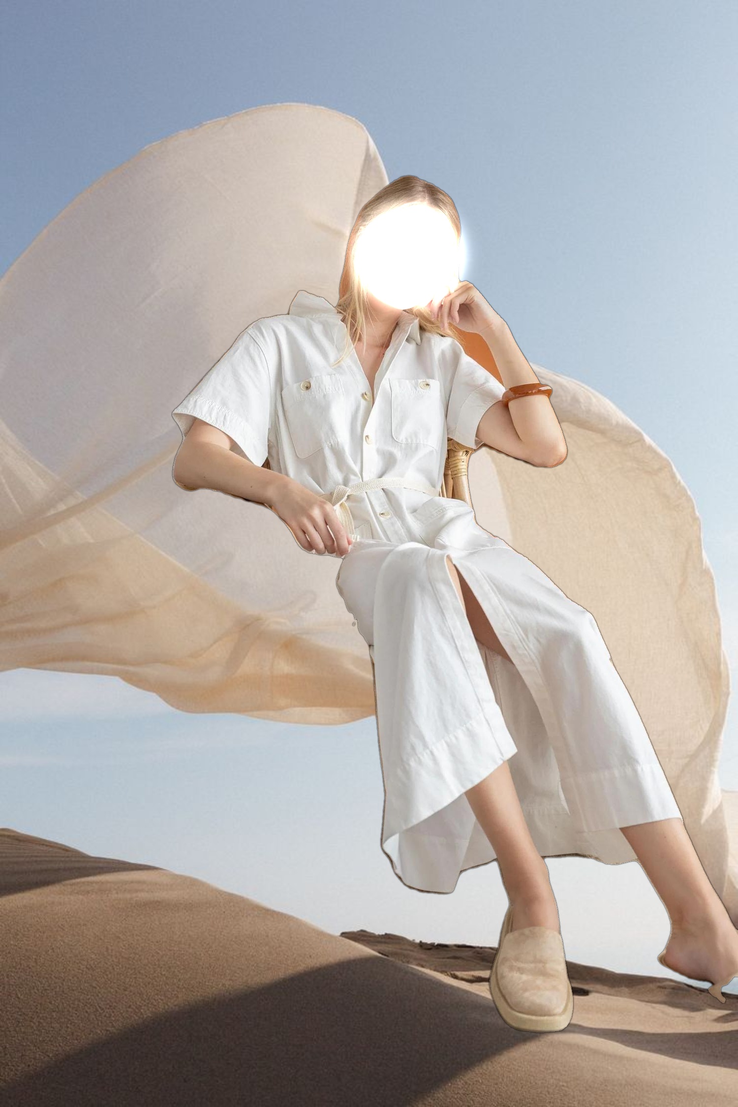 Short Sleeve Maxi Shirt Dress