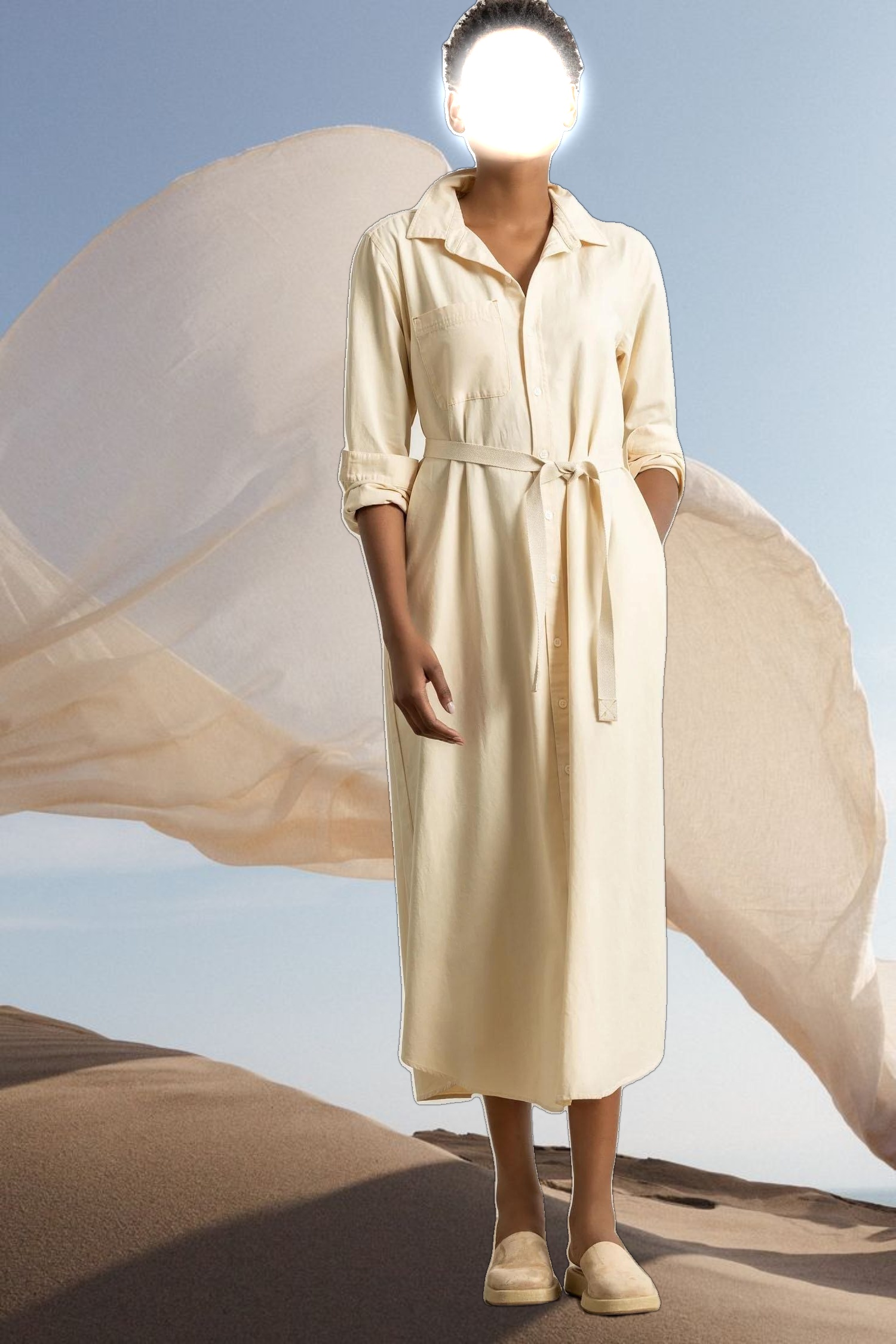Maxi Shirt Dress
