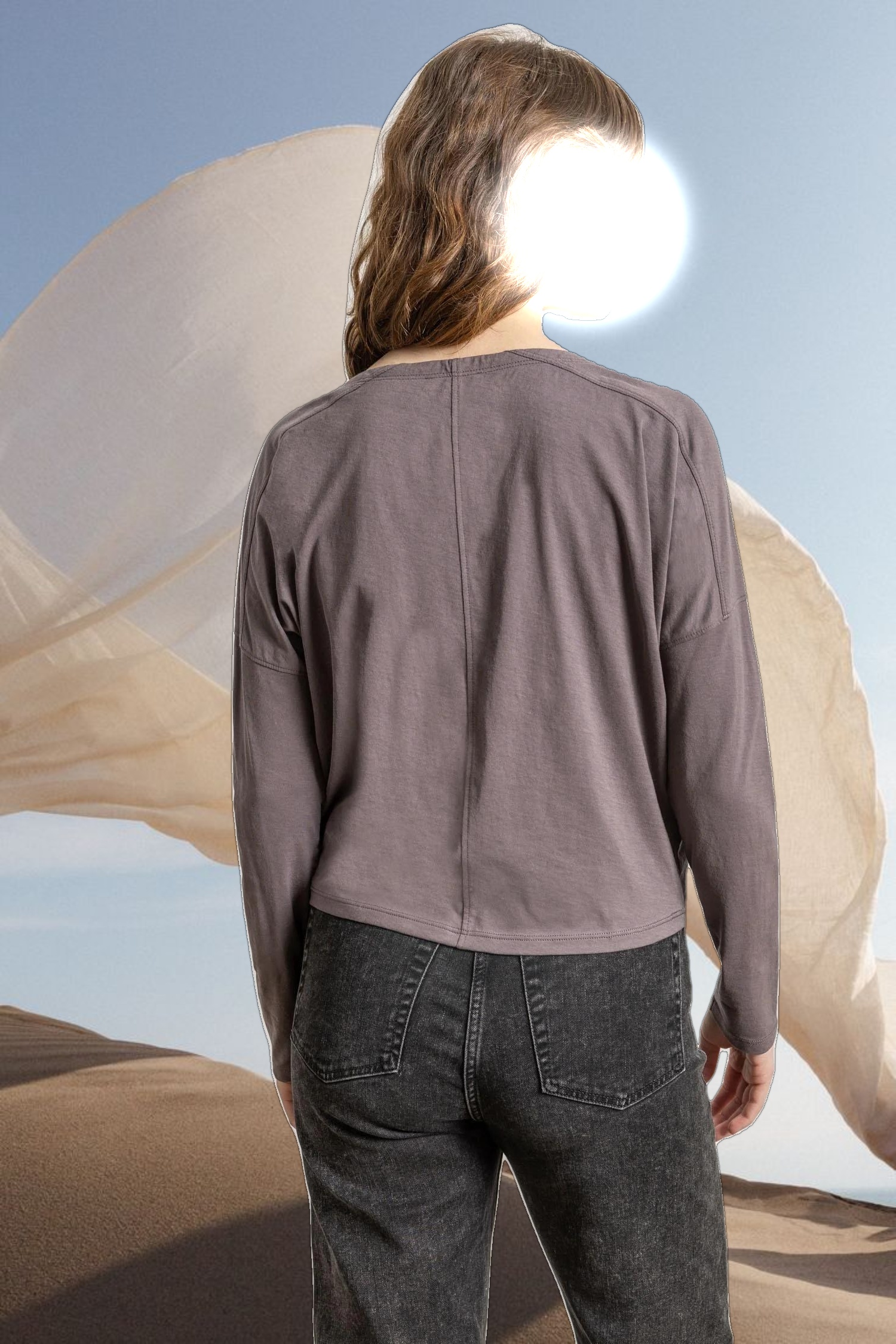 Drop Shoulder Boatneck