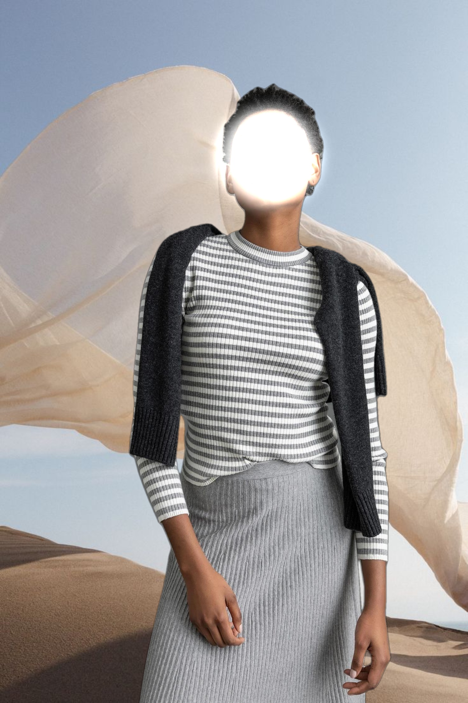 Striped Crewneck Sweater