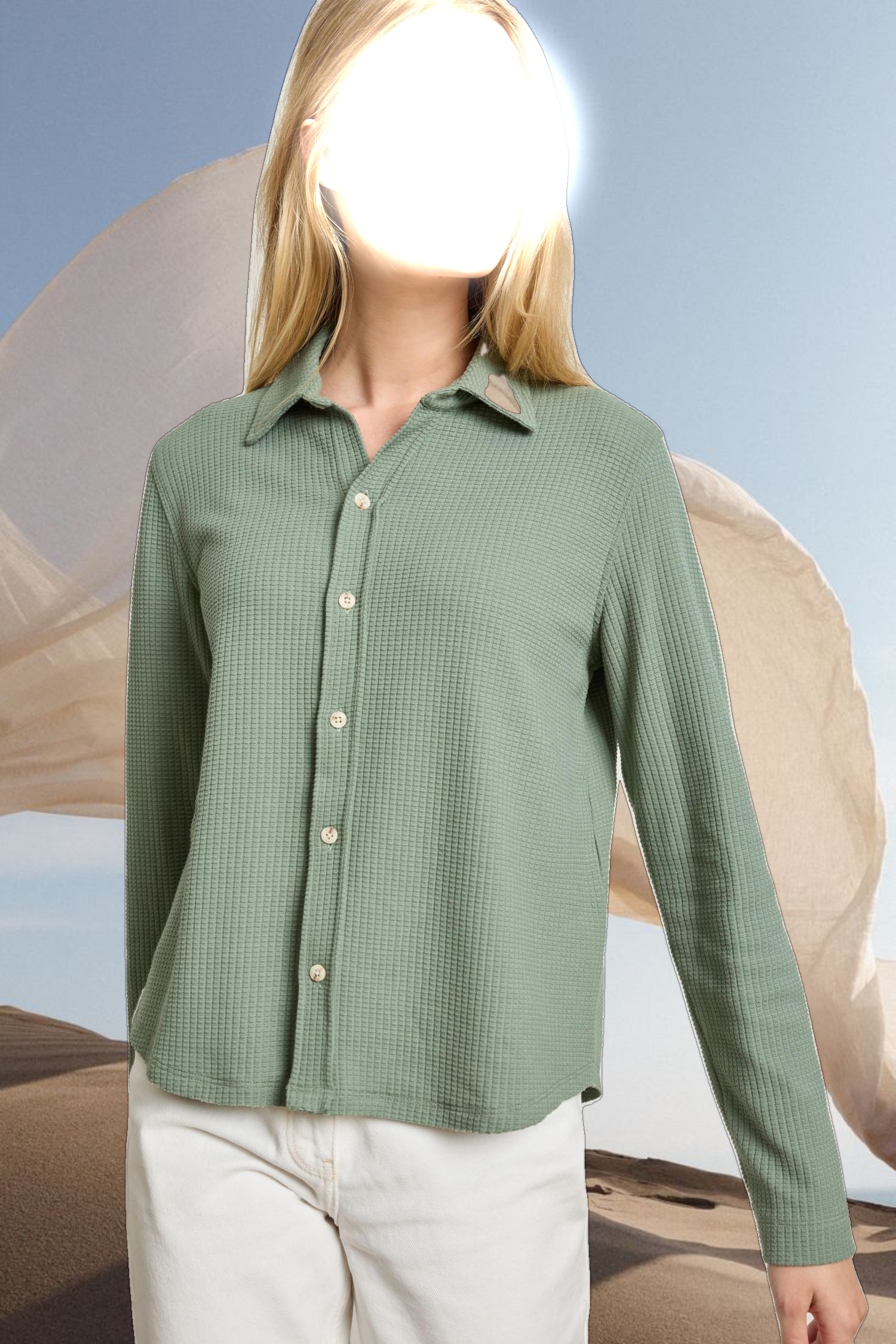 Collared Button Down