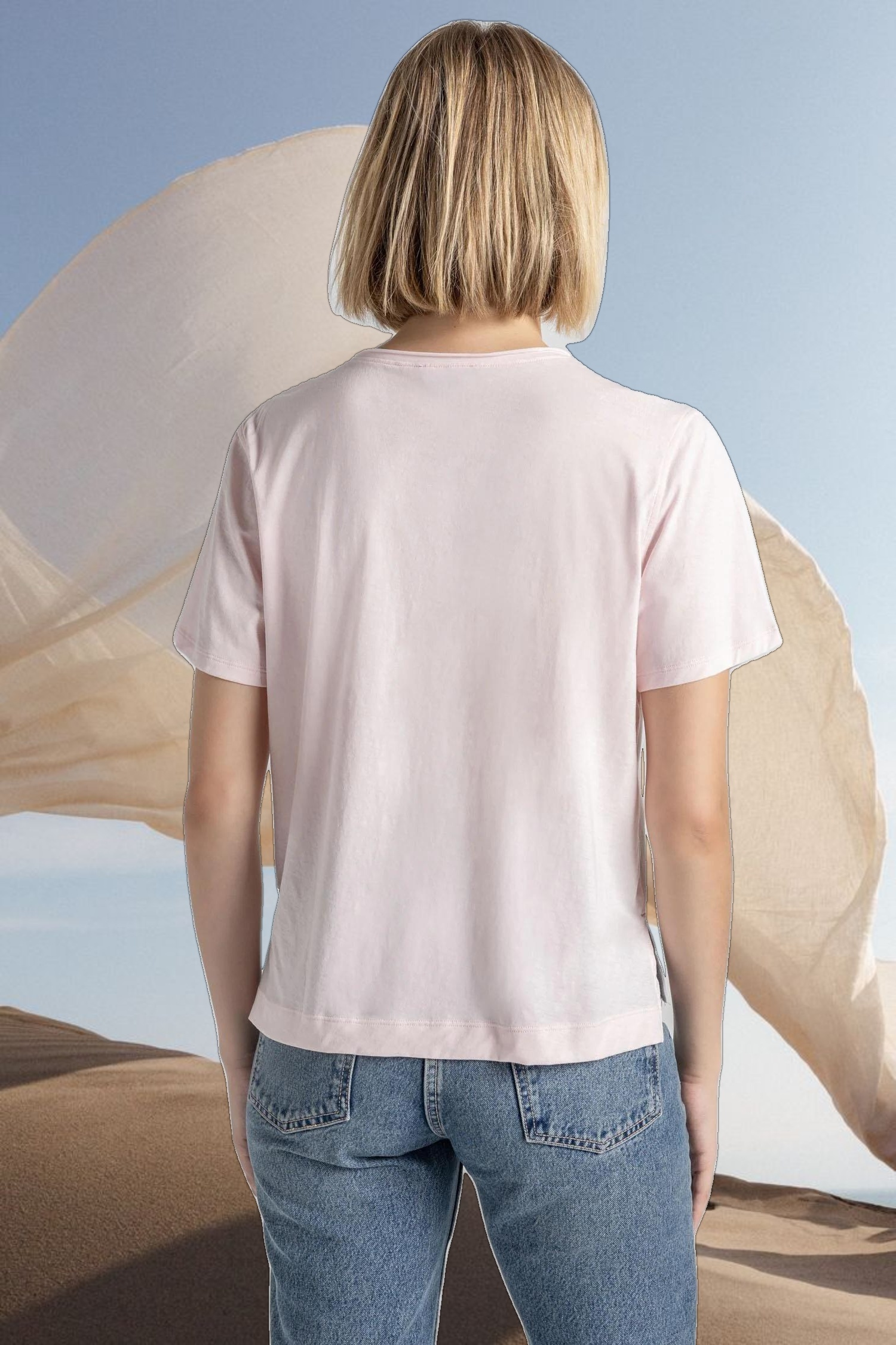 Easy Short Sleeve V-Neck