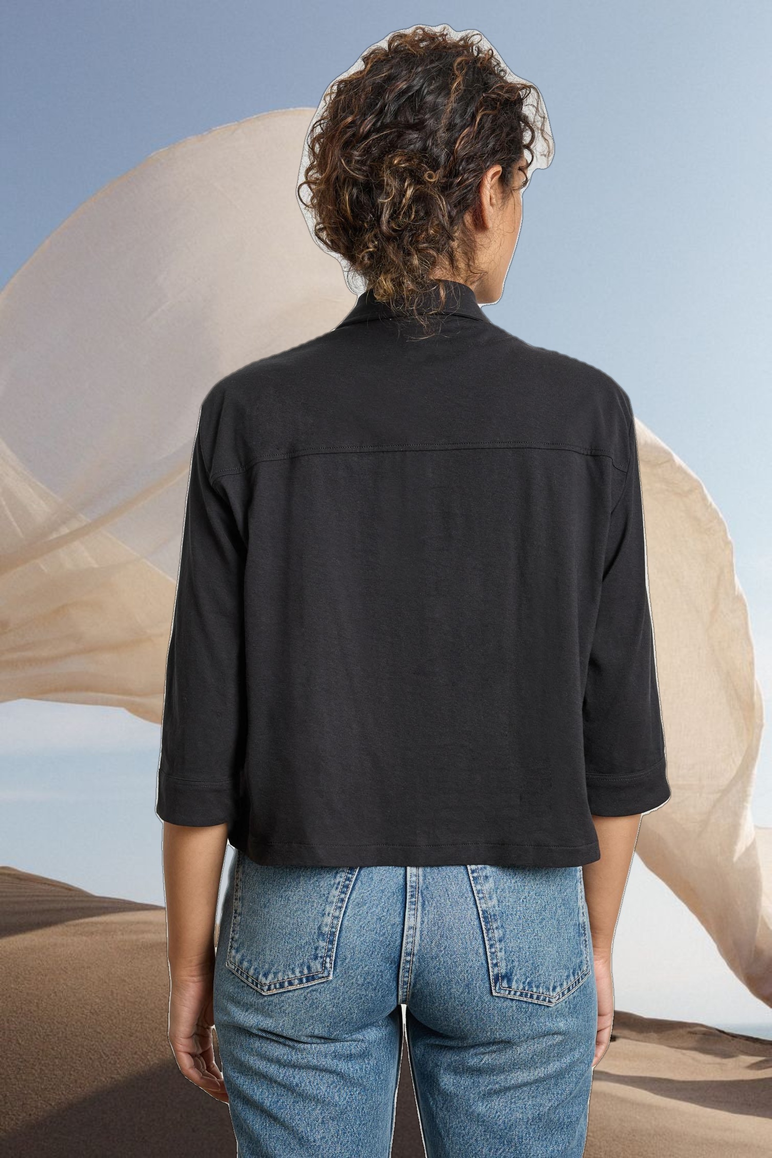 Easy Button Down Tee