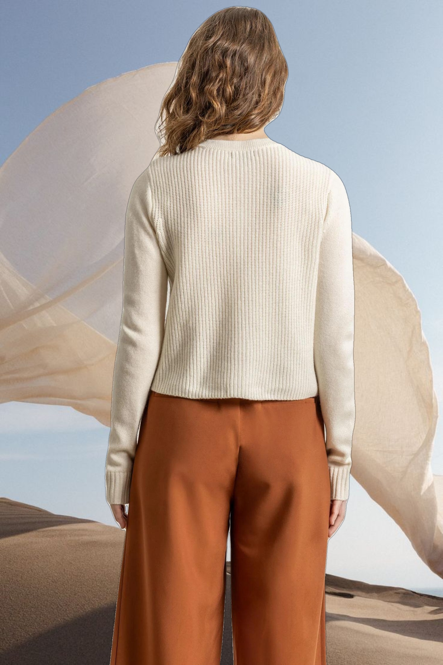 Ribbed Cardigan Sweater