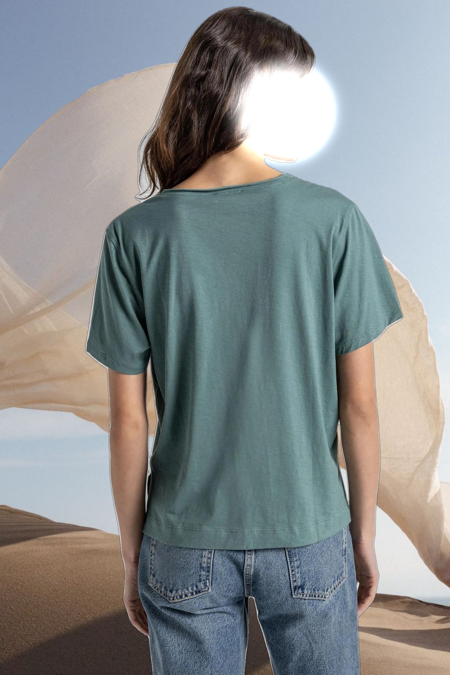 Easy Short Sleeve V-Neck