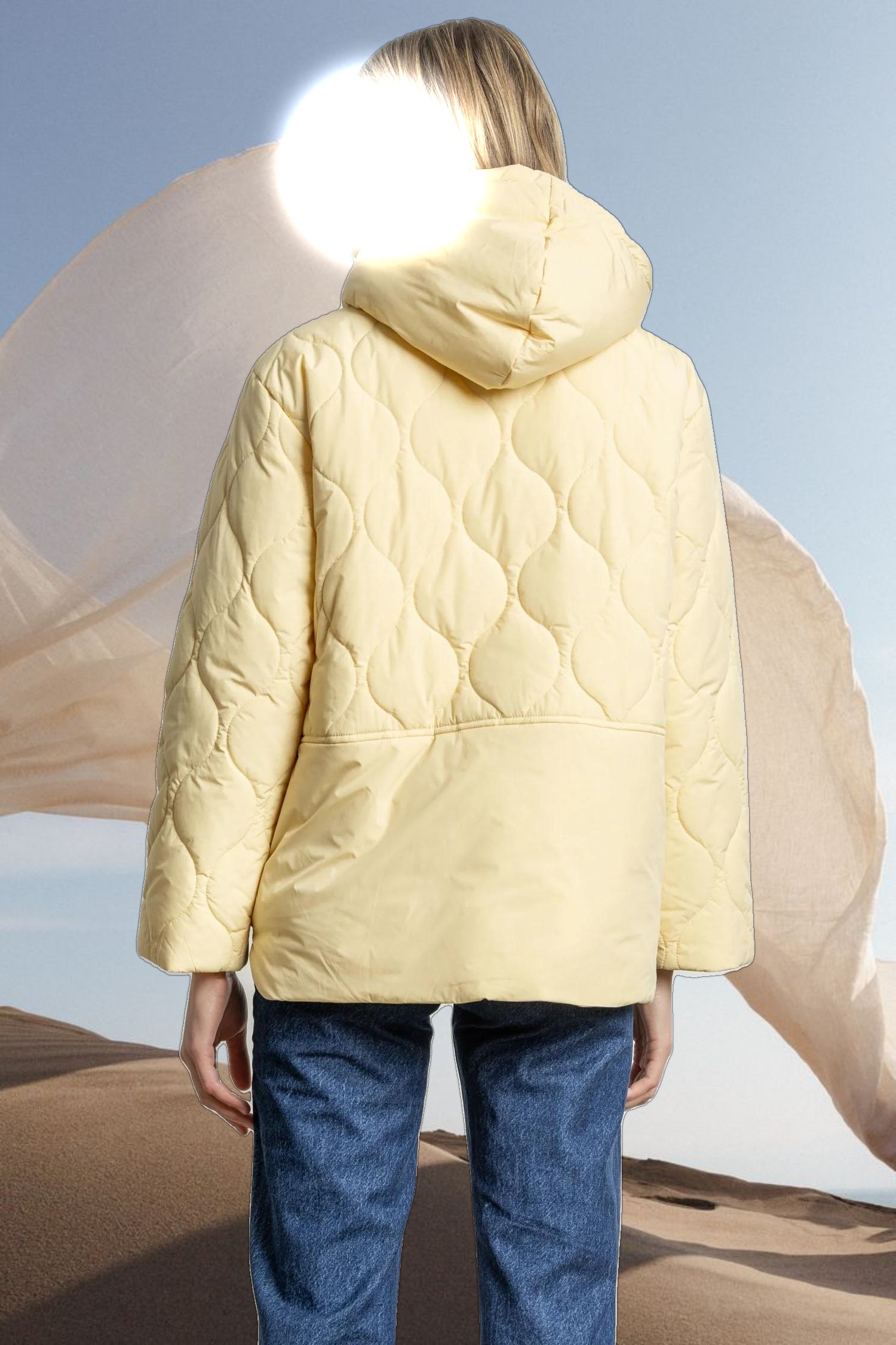 Nylon Quilted Jacket