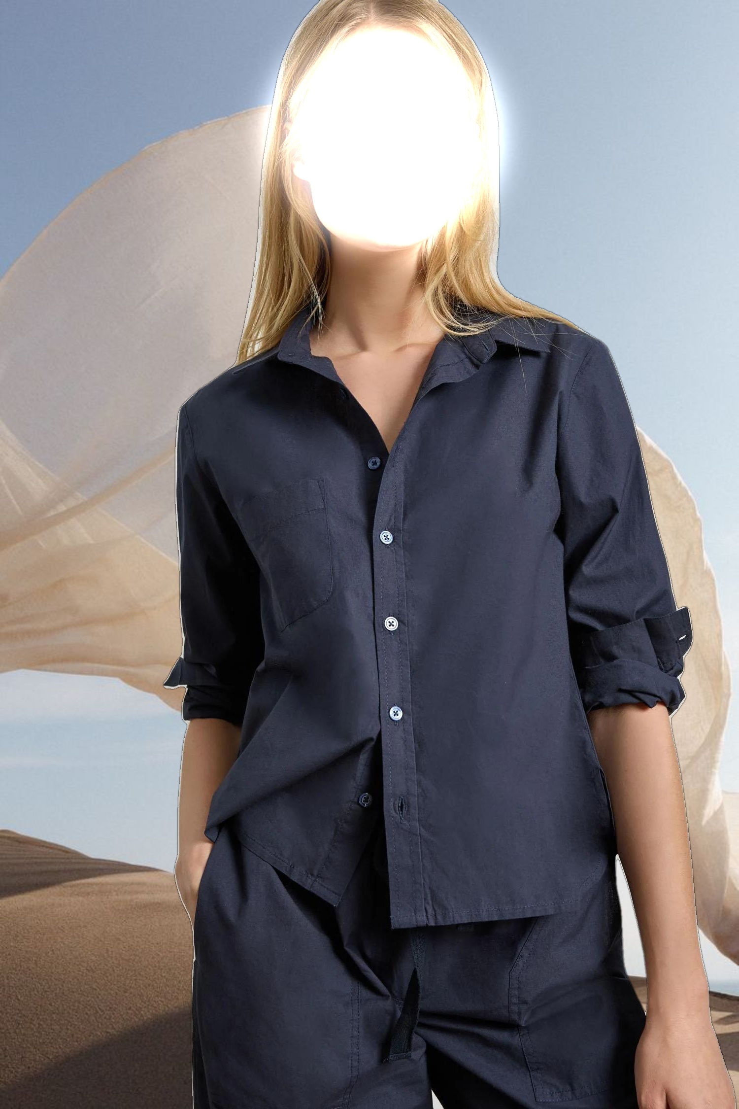 Poplin Button Down
