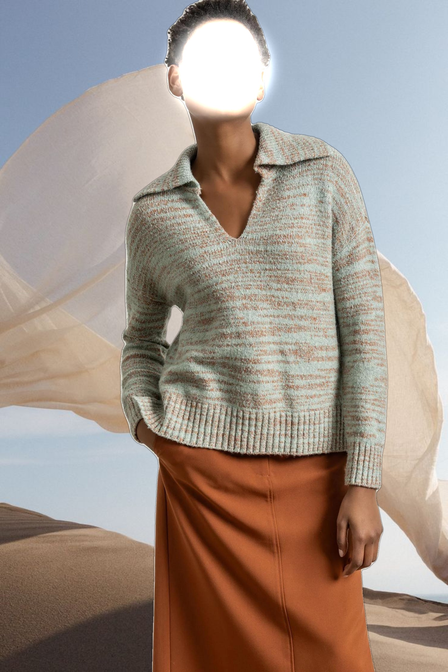 Sailor Collar Sweater