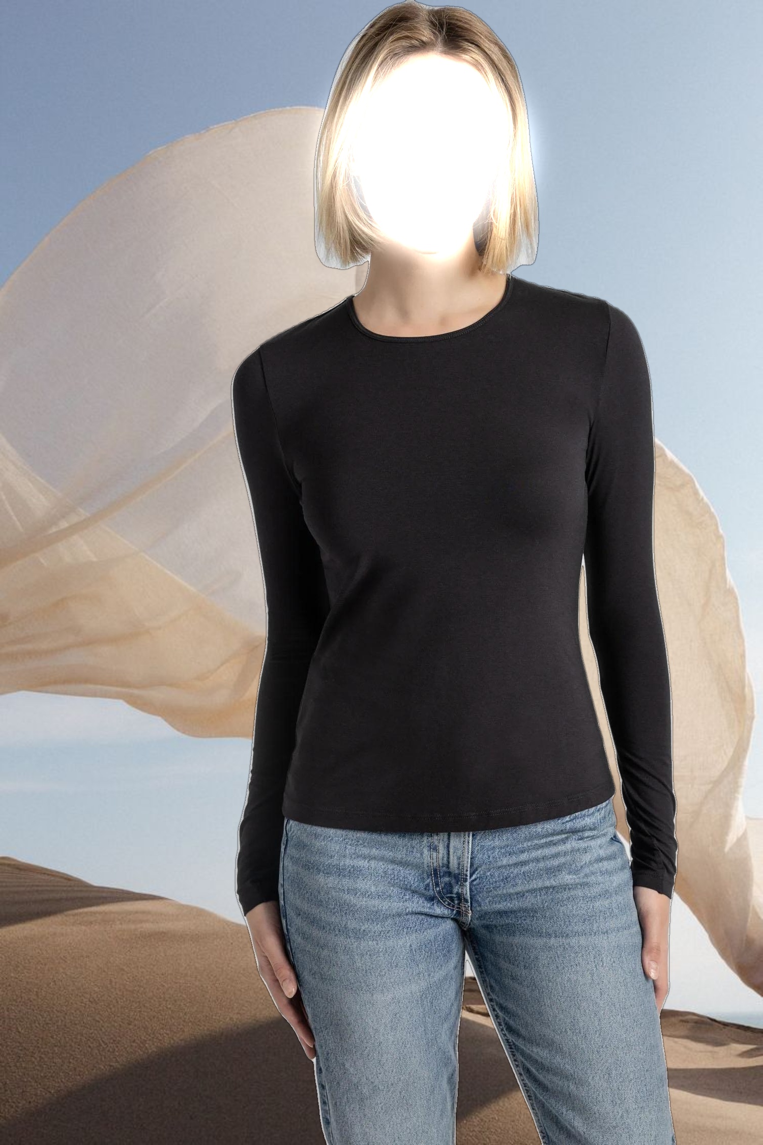 Long Sleeve Crew Tee