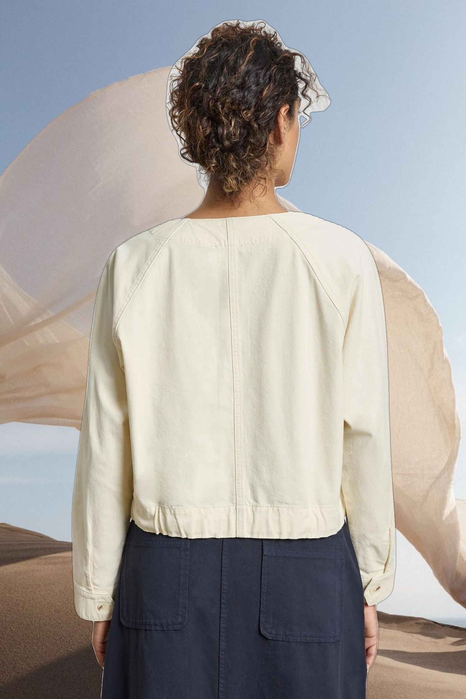 Drawstring Waist Jacket