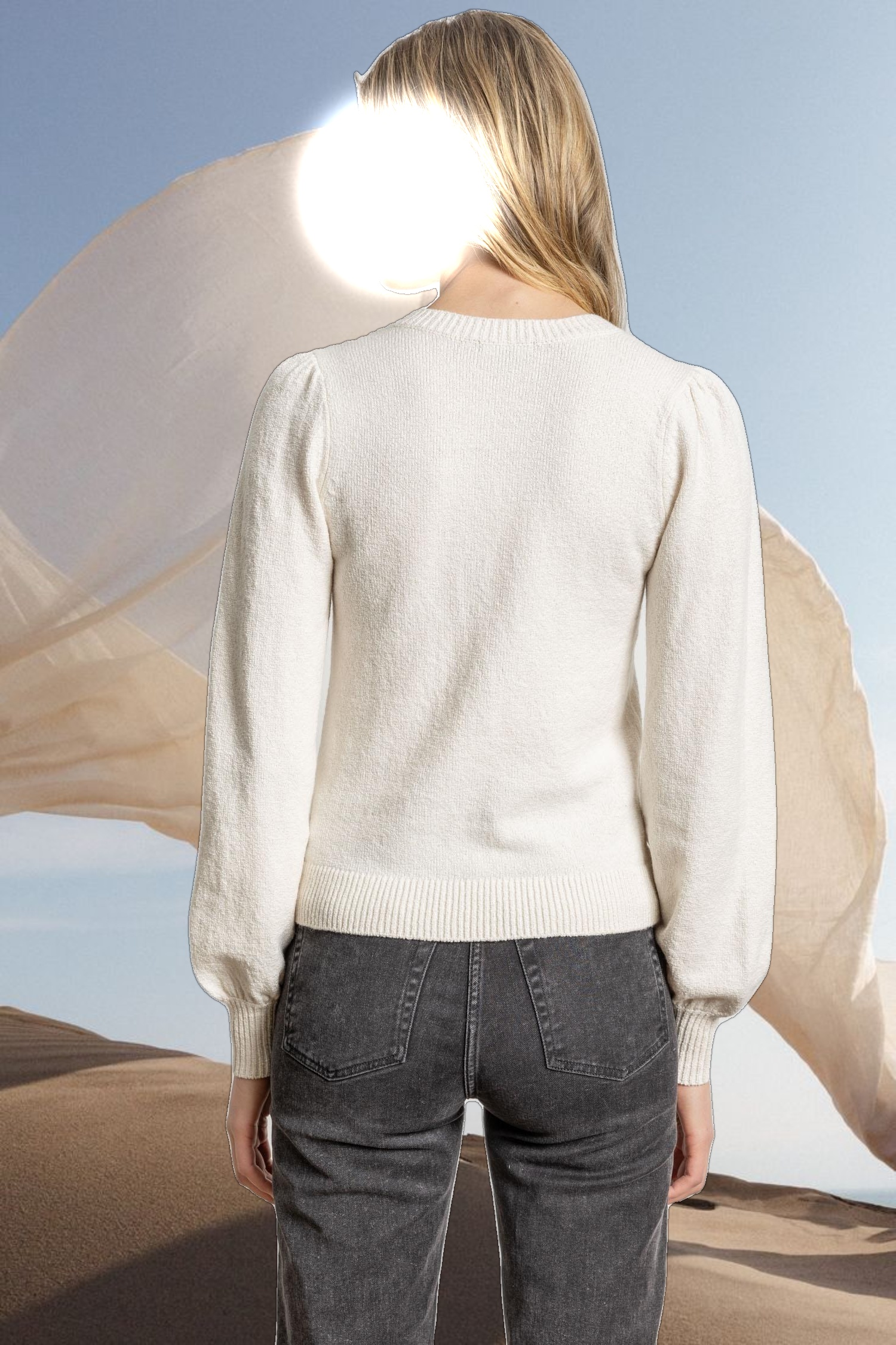 Full Sleeve V-Neck Sweater