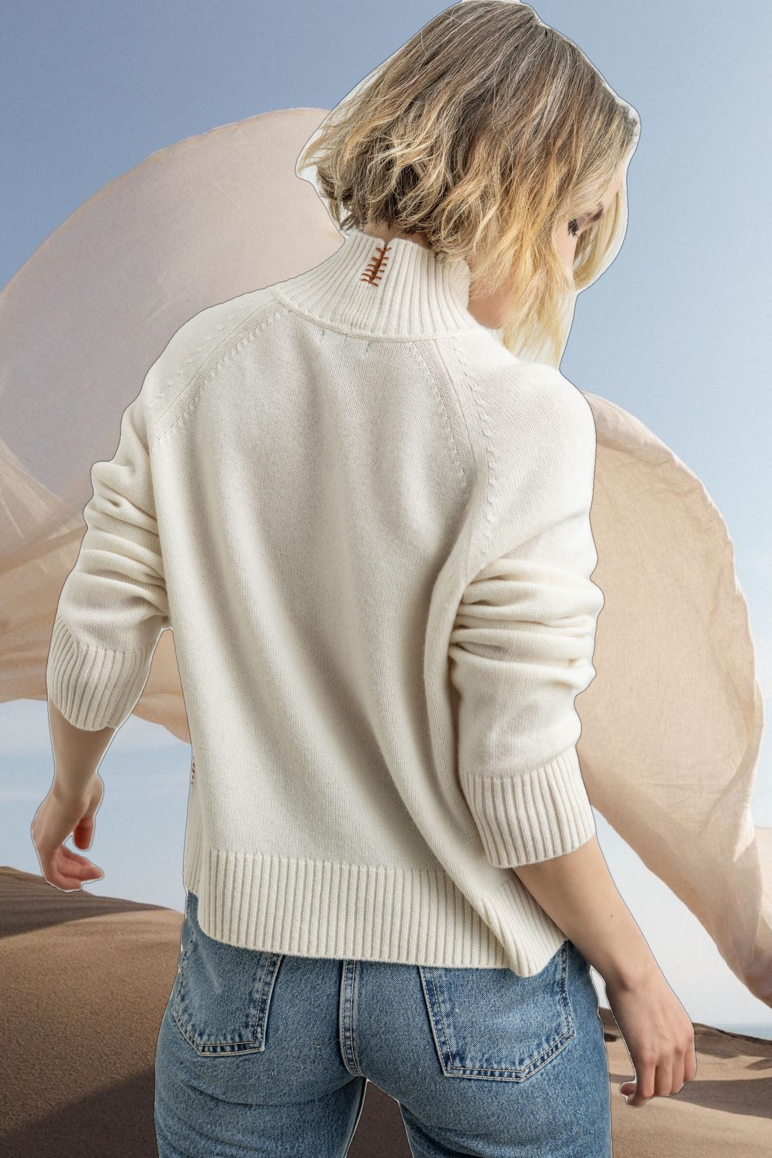 Full Sleeve Turtleneck Sweater